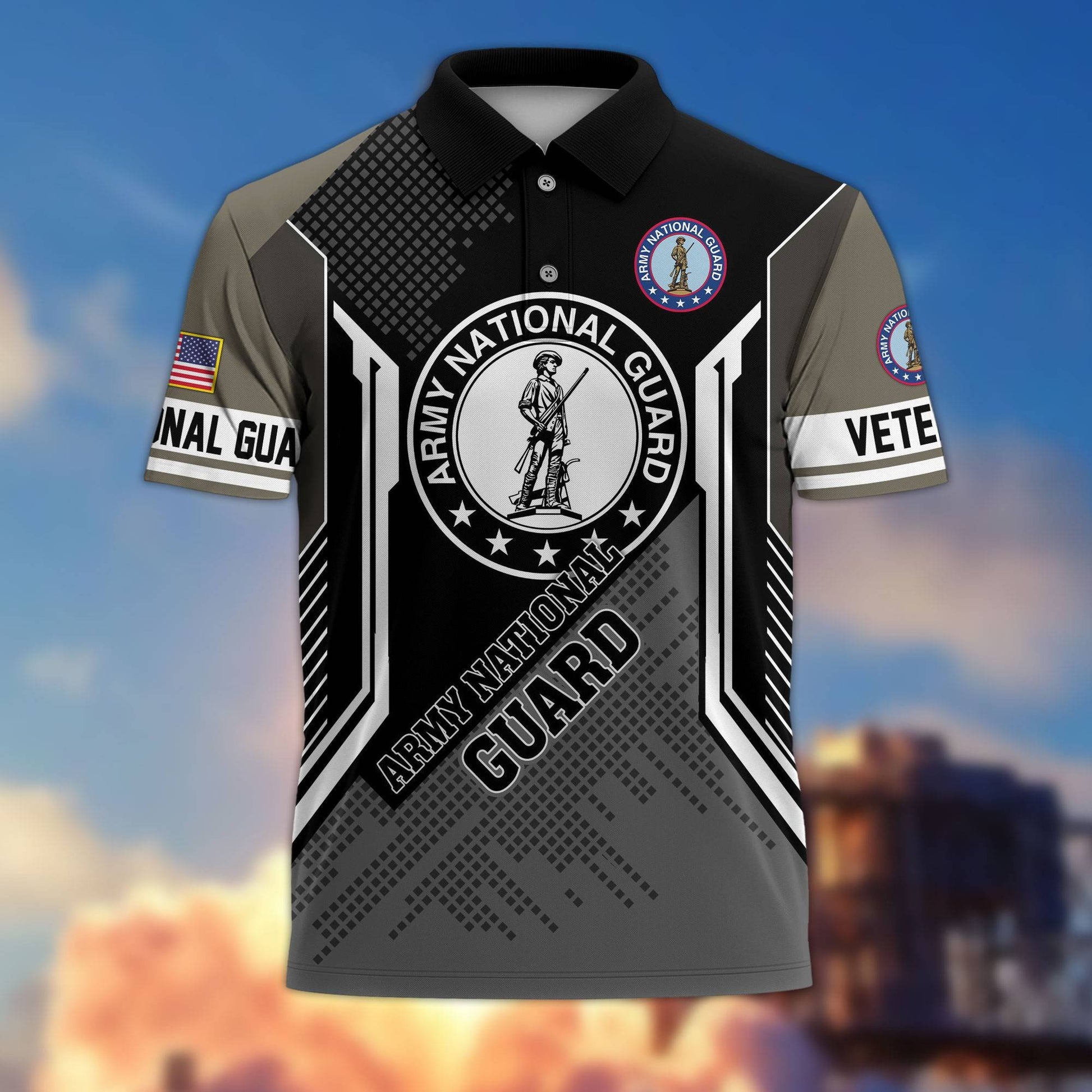 Premium US Veterans Polo Shirt BPHN070212, Gifts For Dad, For Husband, Gifts For US Veterans, Gifts On Father's Day, Independence Day, Veterans Day.