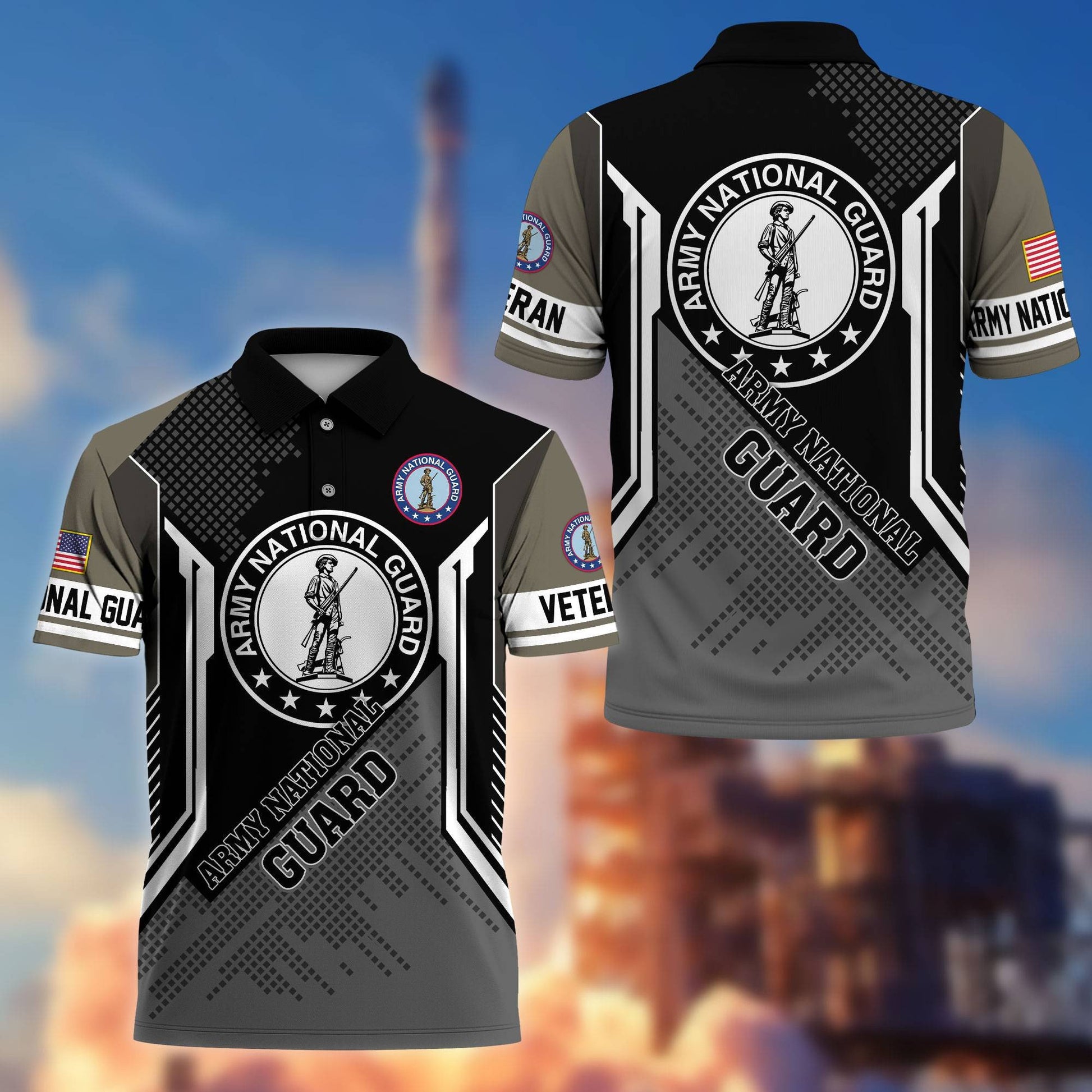 Premium US Veterans Polo Shirt BPHN070212, Gifts For Dad, For Husband, Gifts For US Veterans, Gifts On Father's Day, Independence Day, Veterans Day.