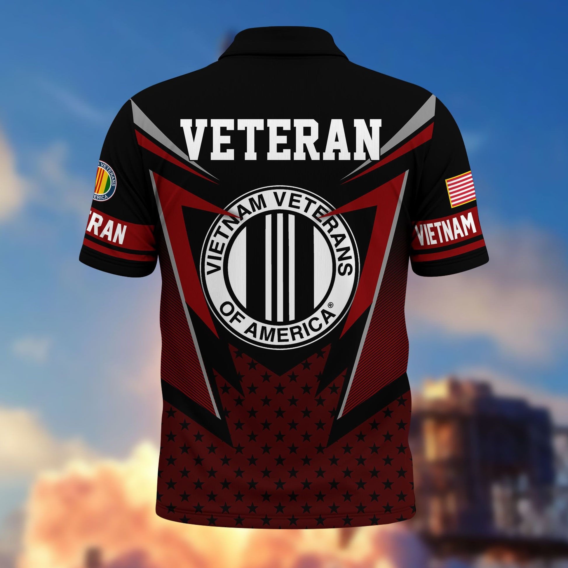 Premium US Veterans Polo Shirt BPHN110211, Gifts For US Veterans, Gifts On Father's Day, Independence Day, Armed Forces Day, Veterans Day.