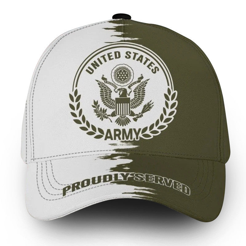 Premium Custom US Army Cap VPVC000111, Gifts For Army Veteran, Best Gifts On Father's Day, Armed Forces Day, Independence Day, Veterans Day.