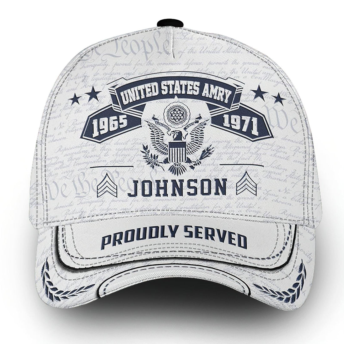 Premium Custom US Army Cap VPVC000114, Gifts For Army Veteran, Gifts For Dad, For Husband, Best Gifts On Father's Day, Independence Day, Veterans Day.