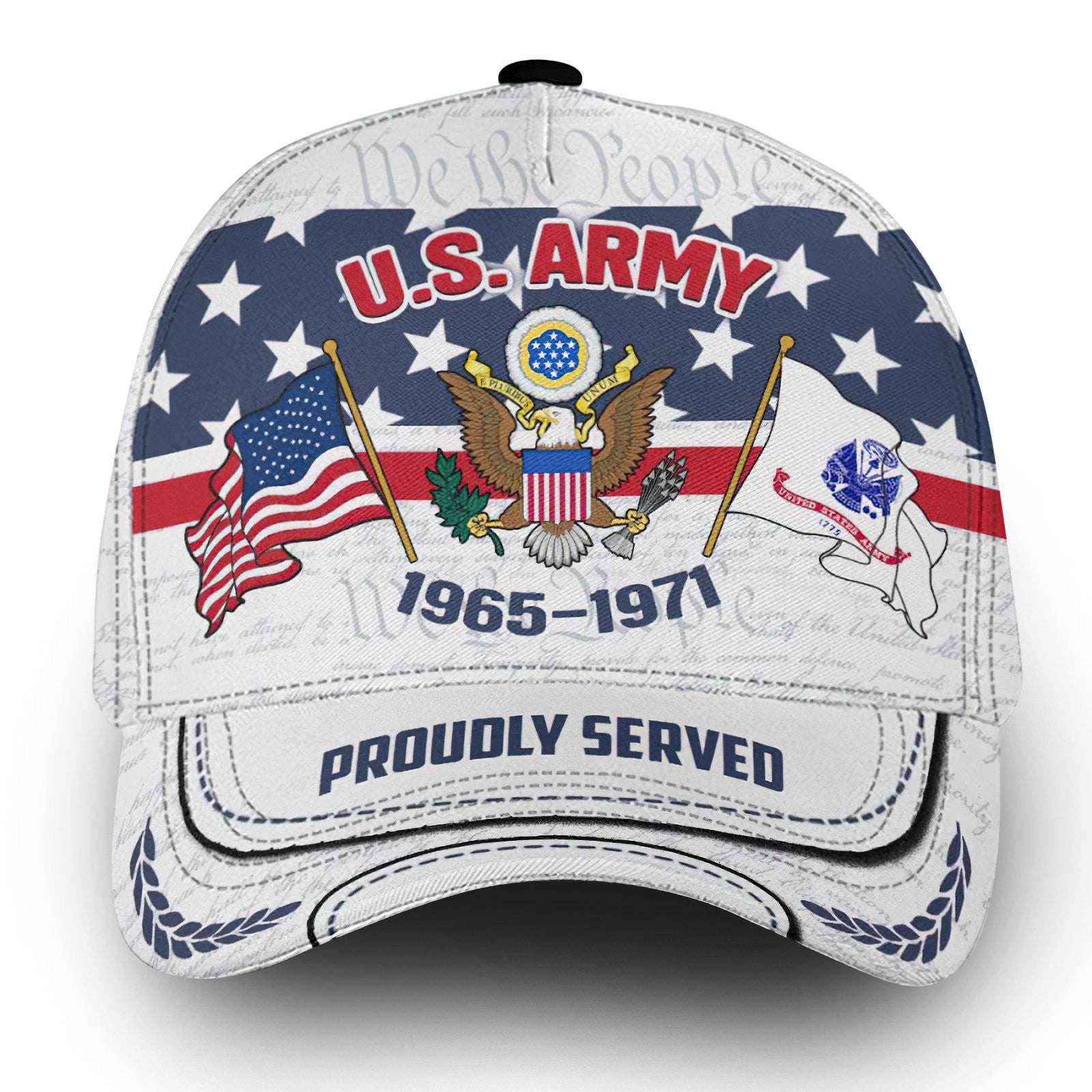 Premium Custom US Army Cap VPVC000115, Gifts For Army Veteran, Gifts For Dad, For Husband, Best Gifts On Father's Day, Independence Day, Veterans Day.