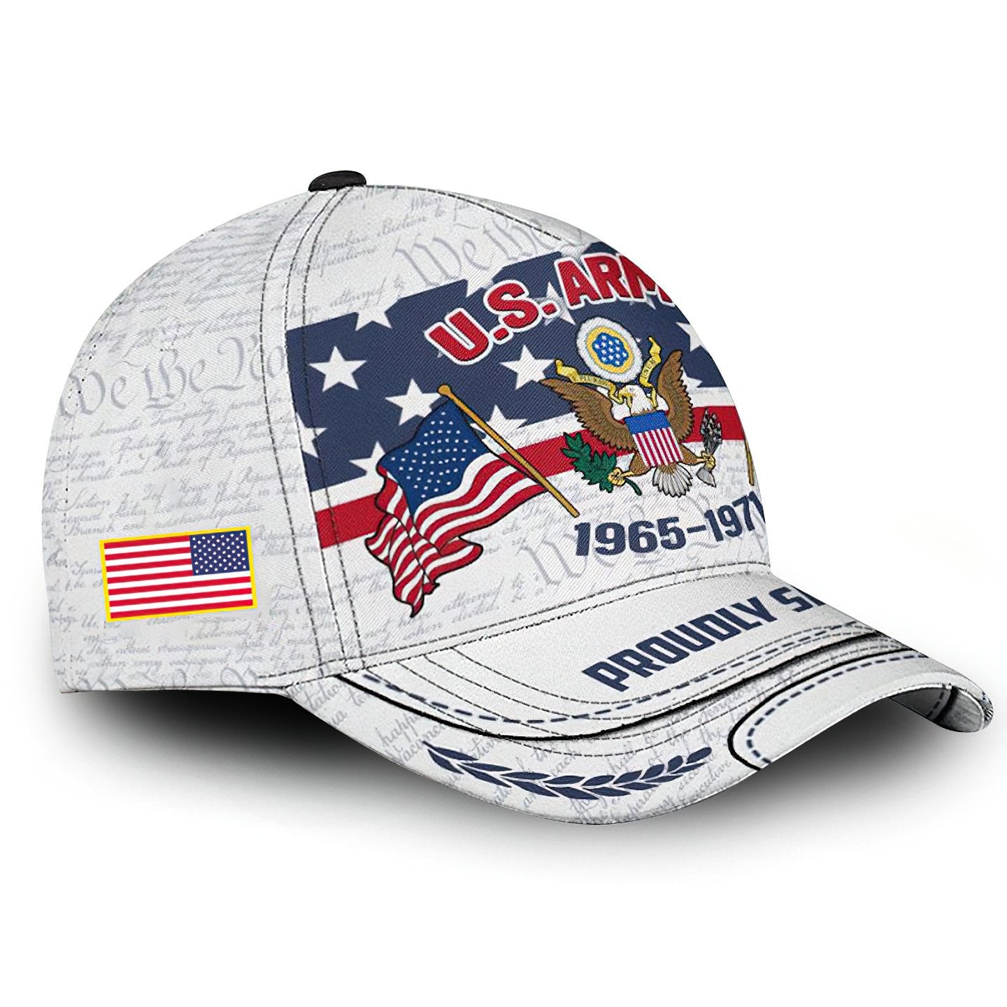 Premium Custom US Army Cap VPVC000115, Gifts For Army Veteran, Gifts For Dad, For Husband, Best Gifts On Father's Day, Independence Day, Veterans Day.