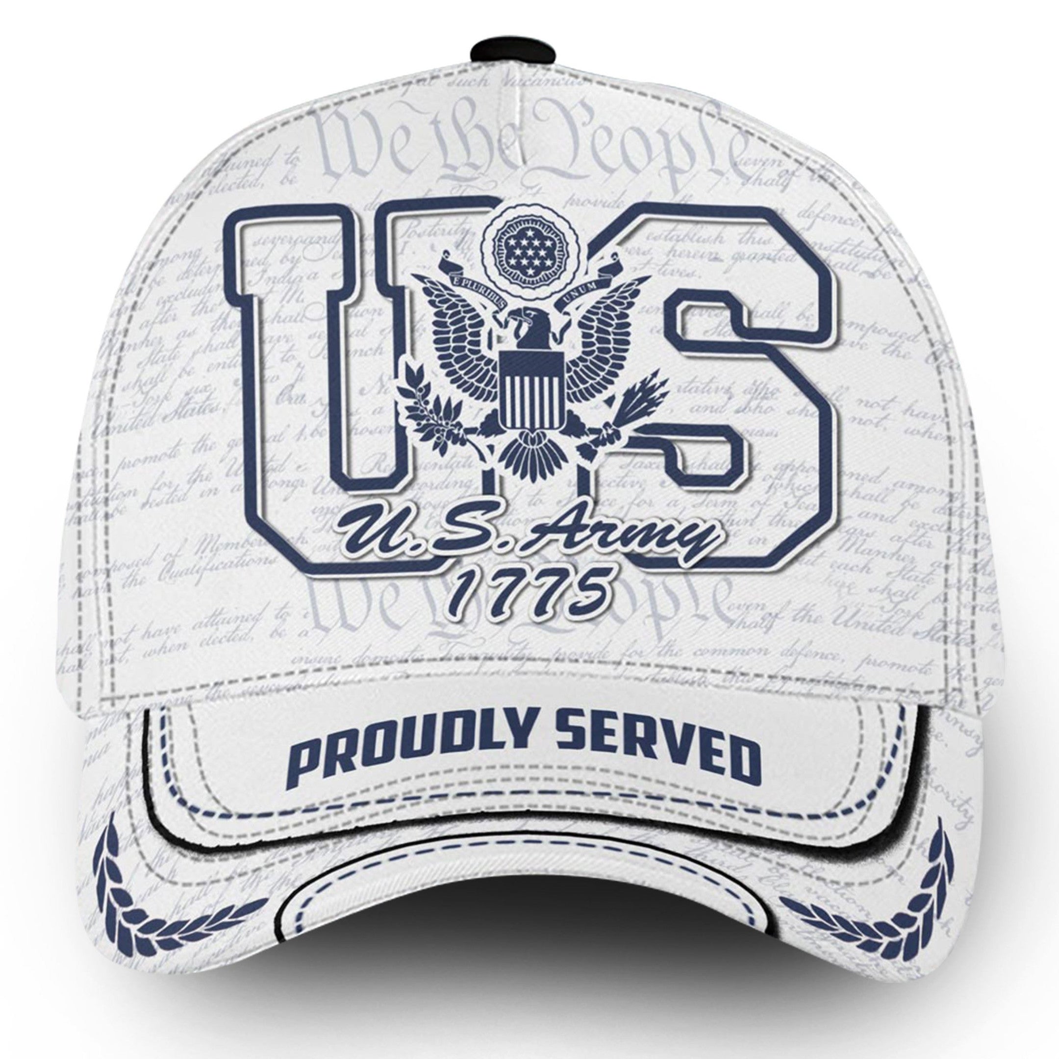 Premium Custom US Army Cap VPVC000135, Gifts For Army Veteran, Best Gifts On Father's Day, Independence Day, Veterans Day.