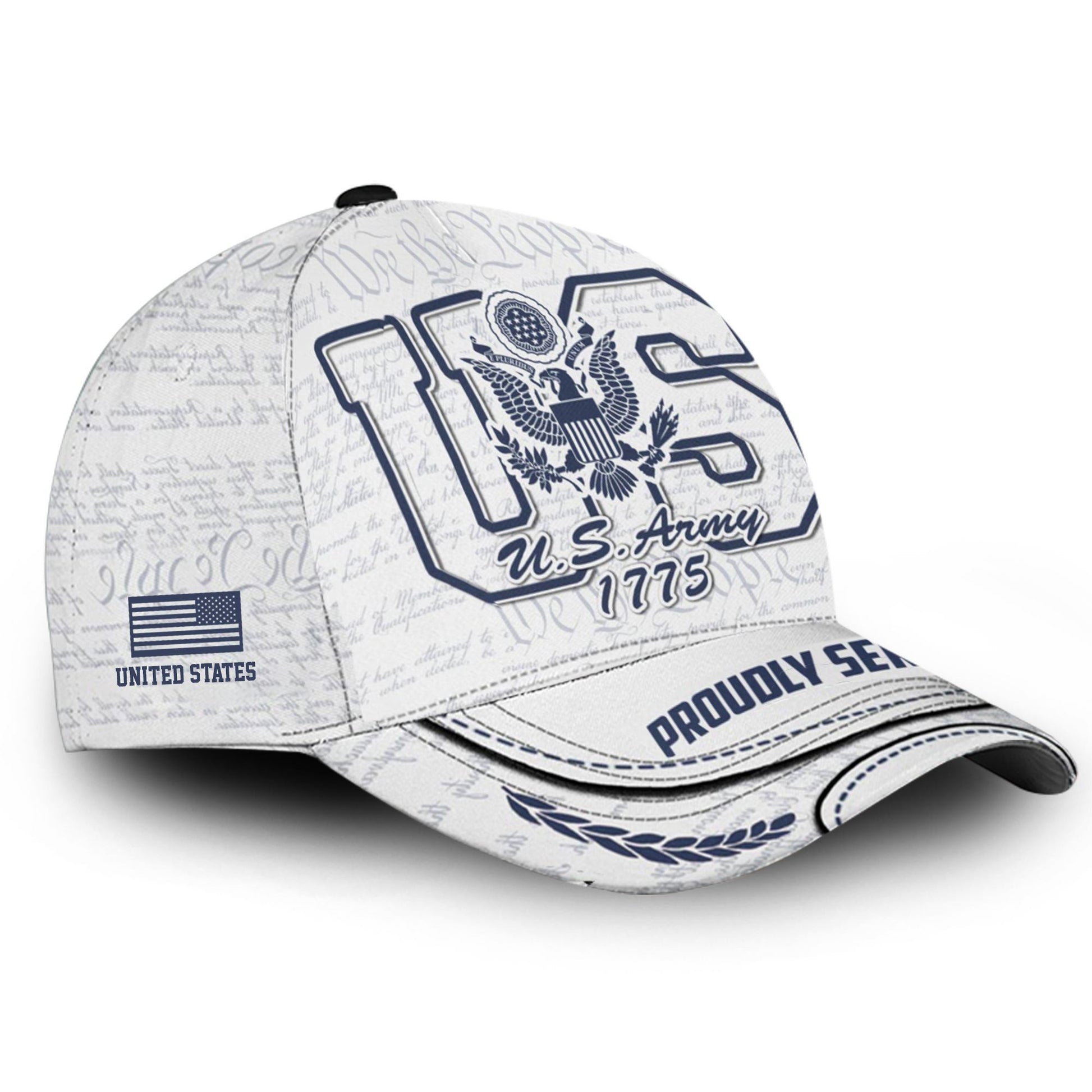 Premium Custom US Army Cap VPVC000135, Gifts For Army Veteran, Best Gifts On Father's Day, Independence Day, Veterans Day.