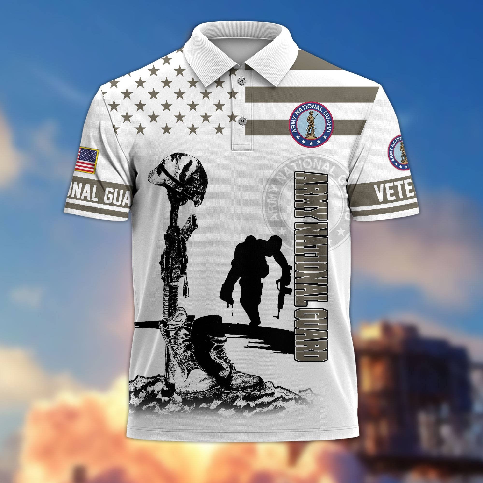 Premium US Veterans Polo Shirt BPHN110212, Gifts For US Veterans, Gifts On Father's Day, Independence Day, Armed Forces Day, Veterans Day.