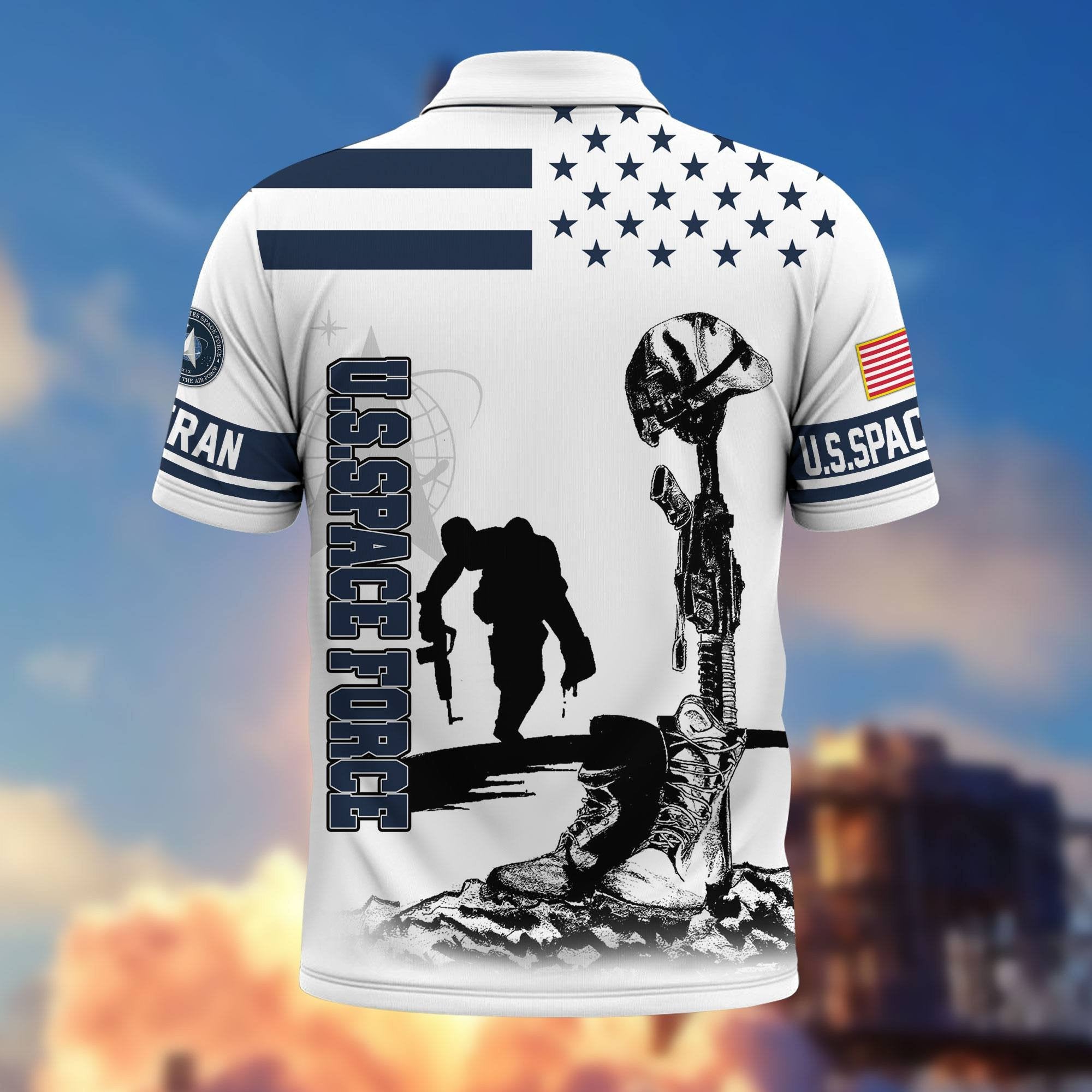 Premium US Veterans Polo Shirt BPHN110212, Gifts For US Veterans, Gifts On Father's Day, Independence Day, Armed Forces Day, Veterans Day.