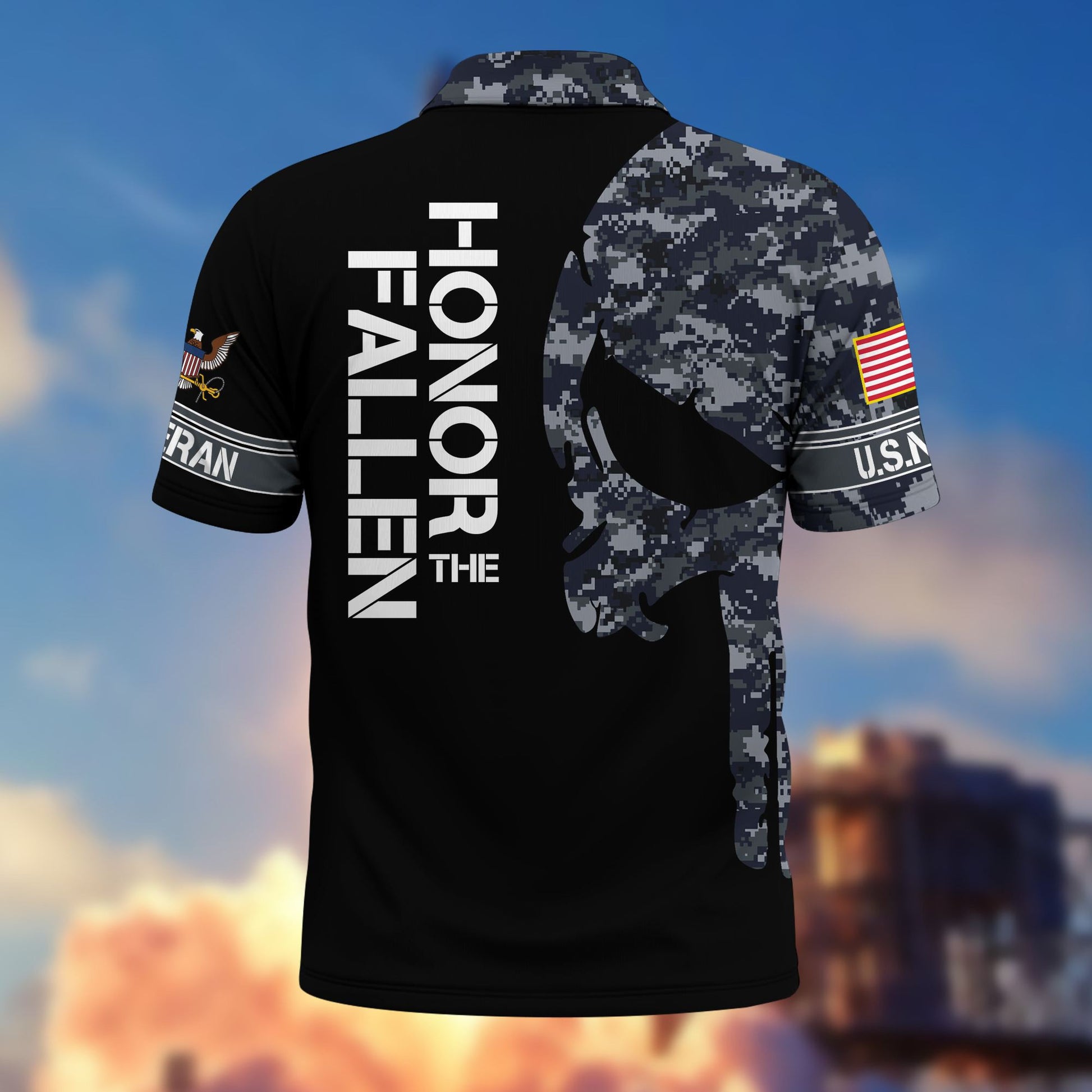 Premium US Navy Polo Shirt VPVC206502, Gifts for Navy Veteran, Gifts For Dad, Gifts On Father's Day, Independence Day, Veterans Day.