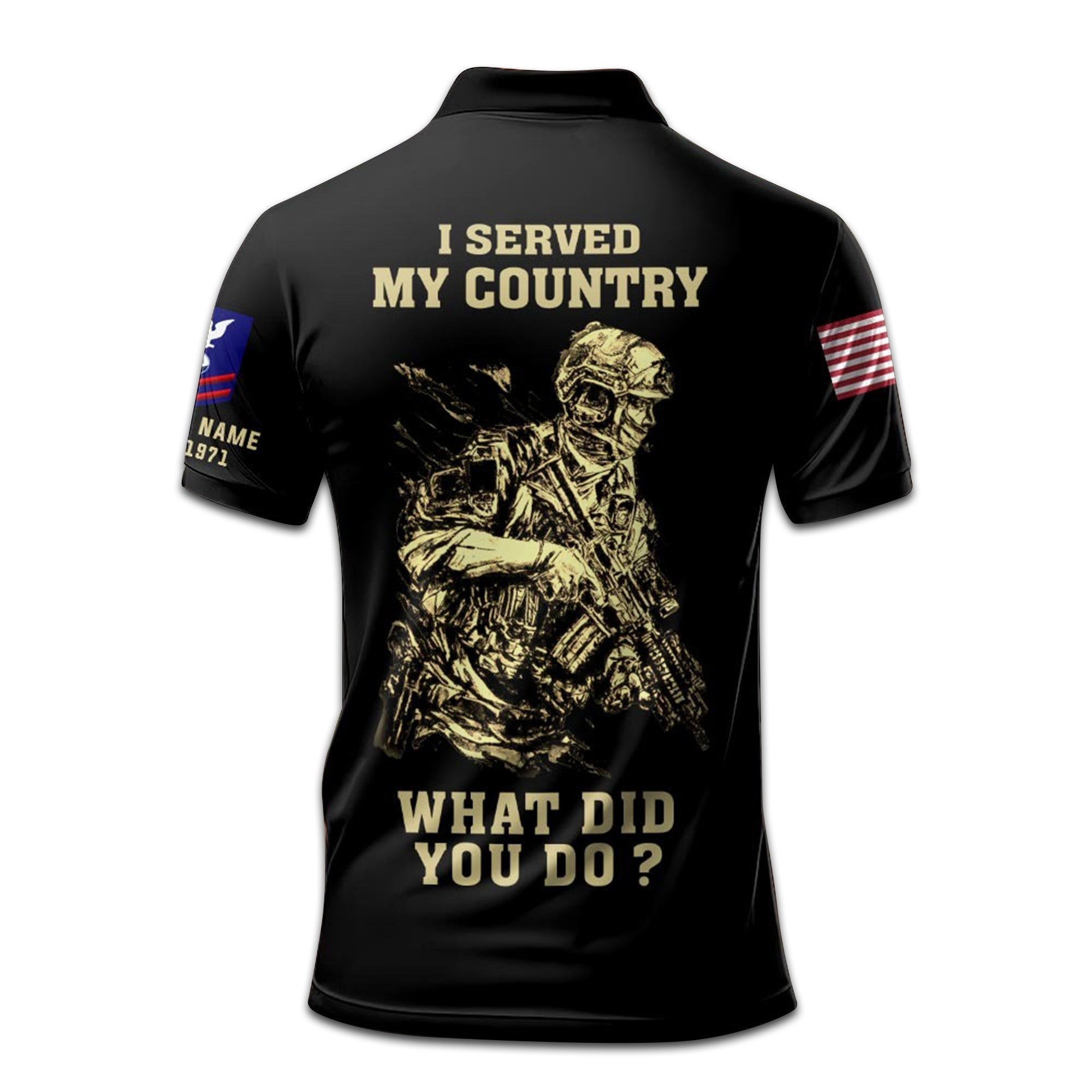Premium Custom USCG Polo Shirt VPVC207305, Gifts for Coast Guard Veteran, Gifts On Father's Day, Independence Day, Veterans Day.