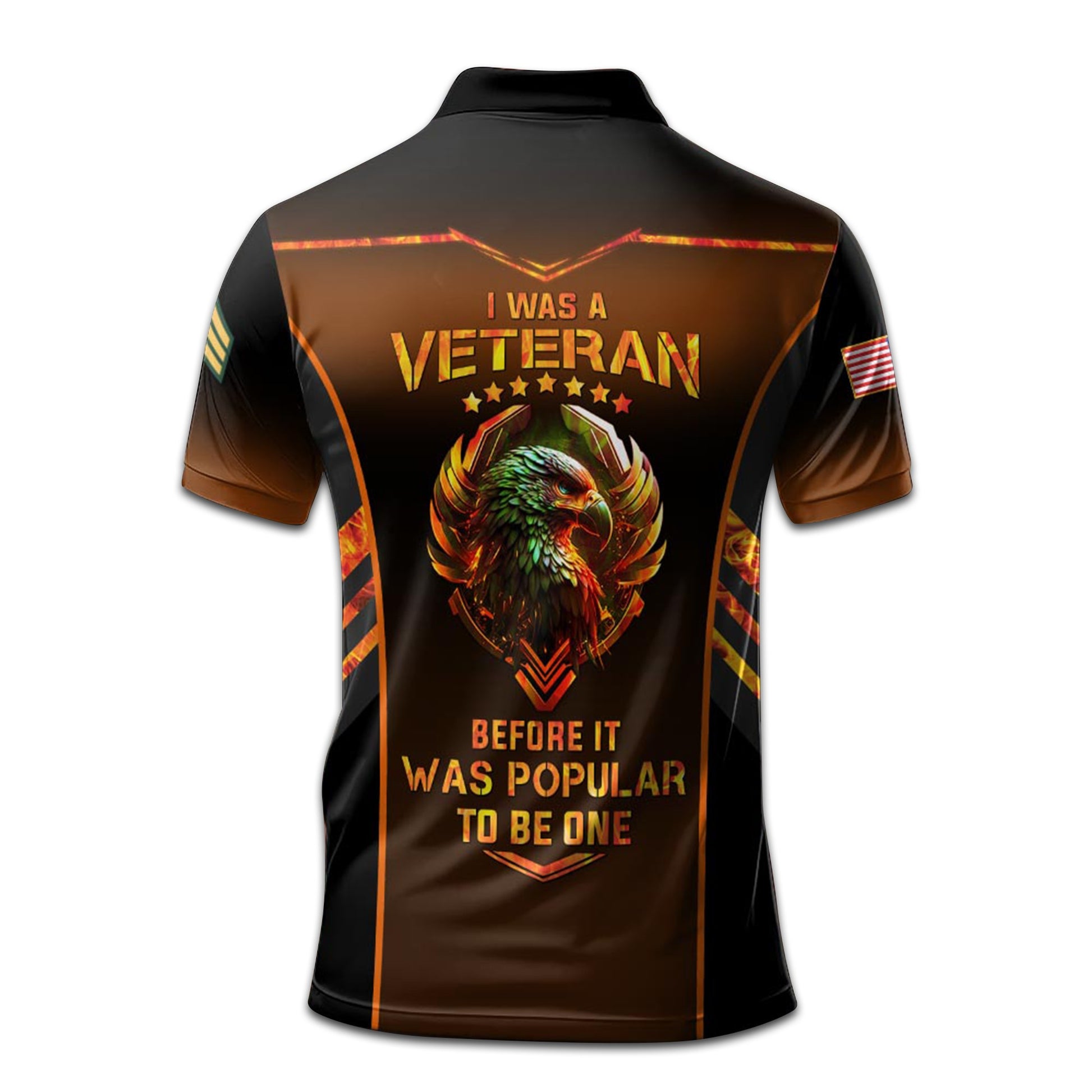 Premium Custom US Army Polo Shirt VPVC207401, Gifts for Army Veteran, Gifts On Father's Day, Independence Day, Veterans Day.