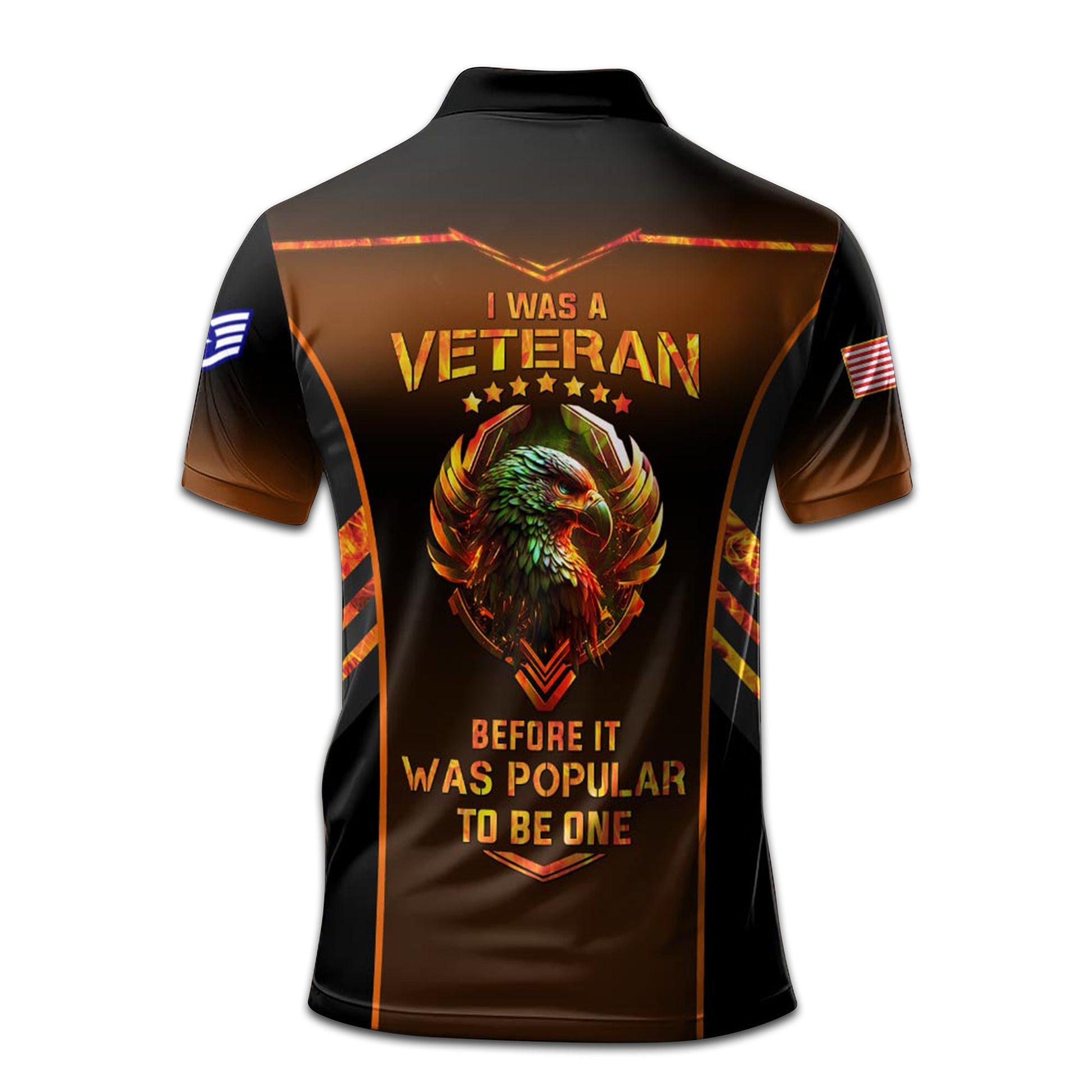 Premium Custom USAF Polo Shirt VPVC207404, Gifts for Air Force Veteran, Gifts On Father's Day, Independence Day, Veterans Day.