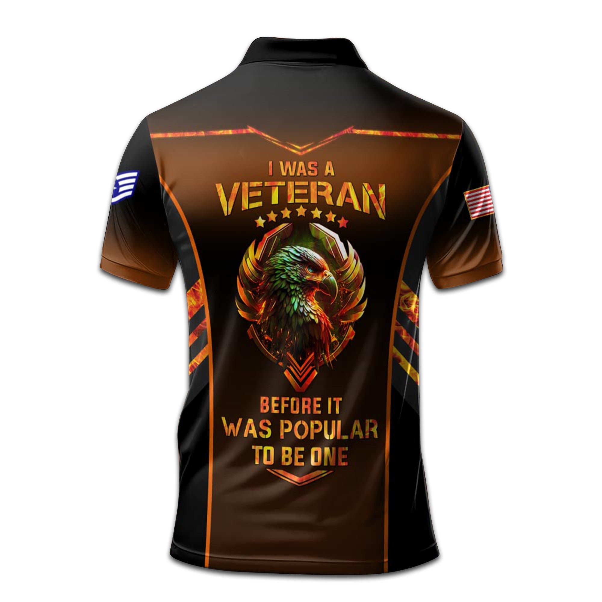 Premium Custom USAF Polo Shirt VPVC207404, Gifts for Air Force Veteran, Gifts On Father's Day, Independence Day, Veterans Day.