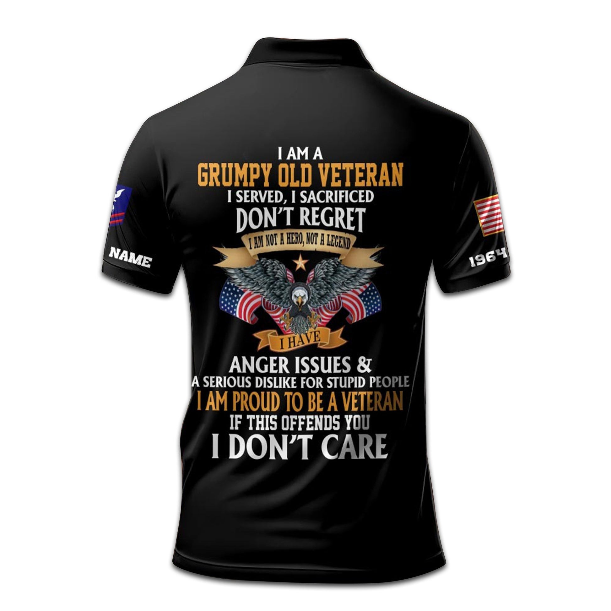 Premium Custom USCG Polo Shirt VPVC208005, Gifts for Coast Guard Veteran, Gifts On Father's Day, Independence Day, Veterans Day.