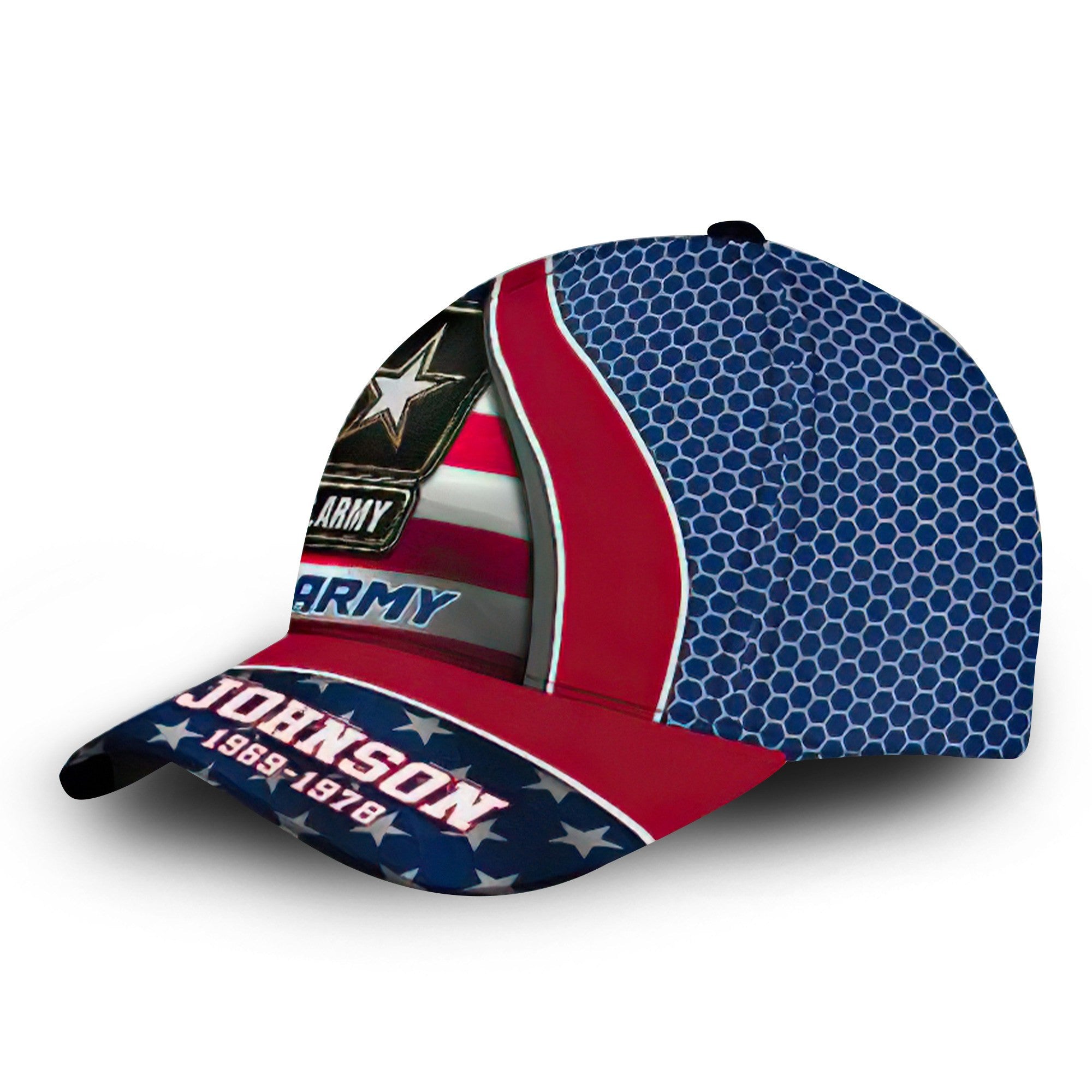 Premium US Army Cap VPVC000138, Custom Name, Rank, Year, Gifts For Army Veteran, Best Gifts On Father's Day, Armed Forces Day, Independence Day, Veterans Day.