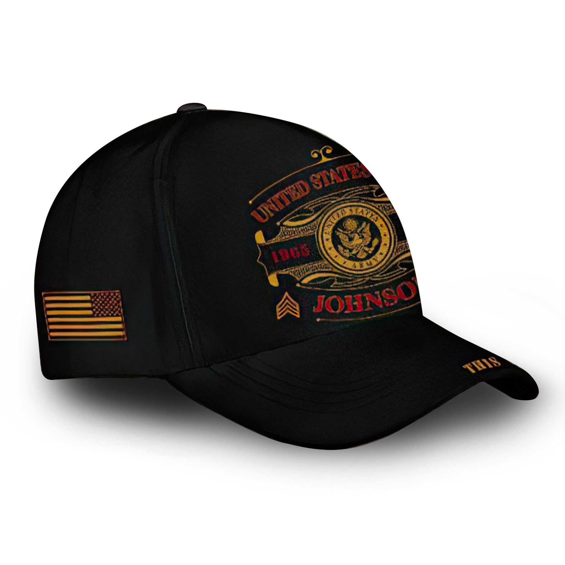 Premium Custom US Army Cap VPVC000142, Gifts For Army Veteran, Best Gifts On Father's Day, Armed Forces Day, Independence Day, Veterans Day.