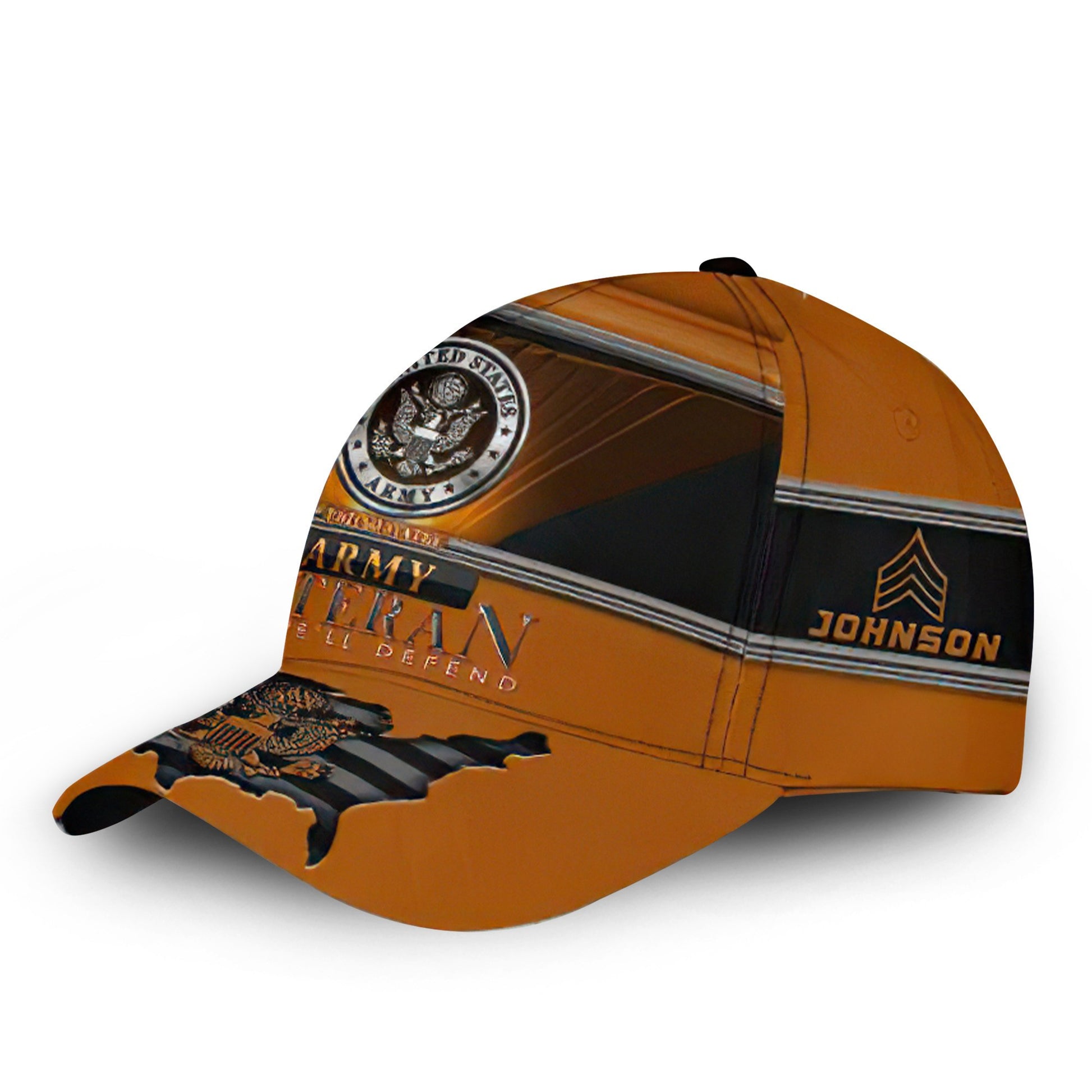 Premium Custom US Army Cap VPVC000145, Gifts For Army Veteran, Best Gifts On Father's Day, Armed Forces Day, Independence Day, Veterans Day.