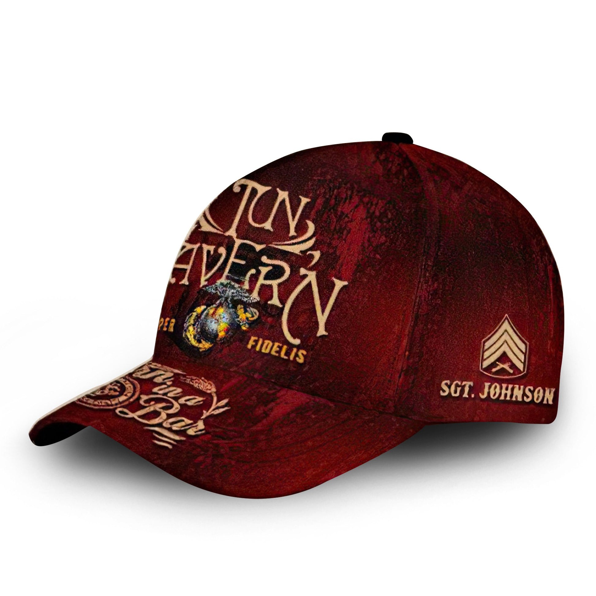 Premium Custom Name, Rank, USMC Cap VPVC000151, Gifts For Marine Veteran, Gifts For Dad, For Husband, Best Gifts On Father's Day, Independence Day, Veterans Day.