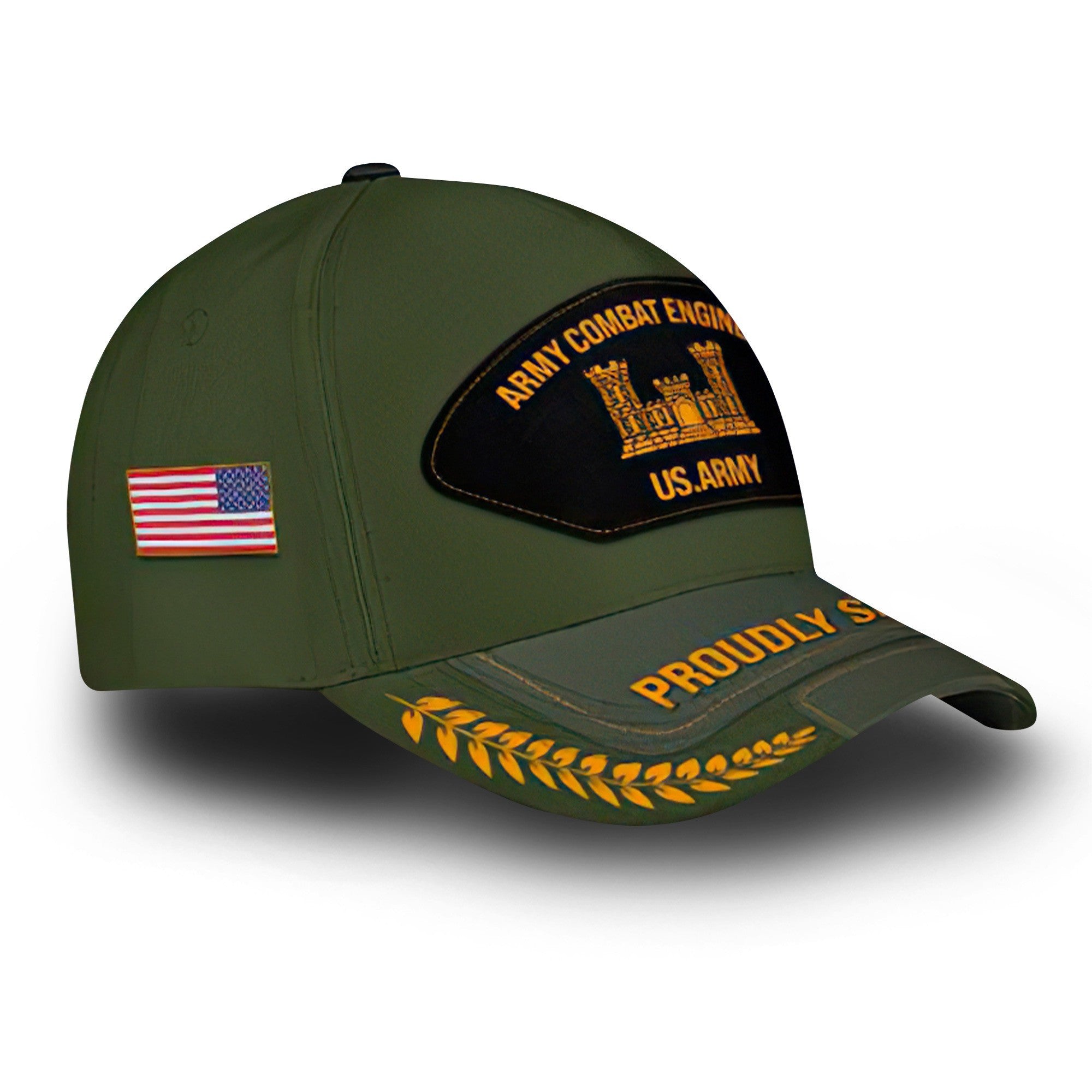 Premium Custom US Army Cap VPVC000155, Gifts For Army Veteran, Gifts For Dad, For Husband, Best Gifts On Father's Day, Armed Forces Day, Independence Day, Veterans Day.