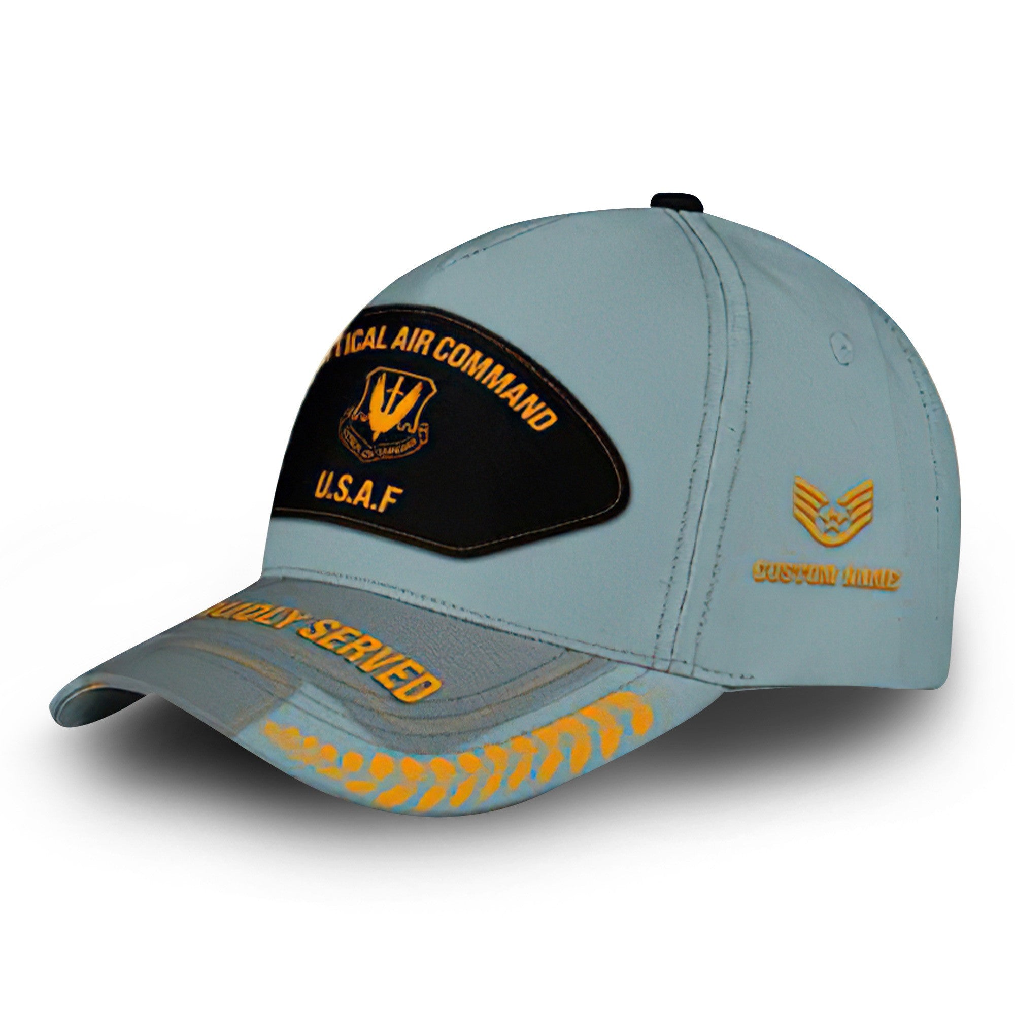 Premium Custom USAF Cap VPVC000158, Gifts For Air Force Veteran, Gifts For Dad, For Husband, Best Gifts On Father's Day, Armed Forces Day, Independence Day, Veterans Day.