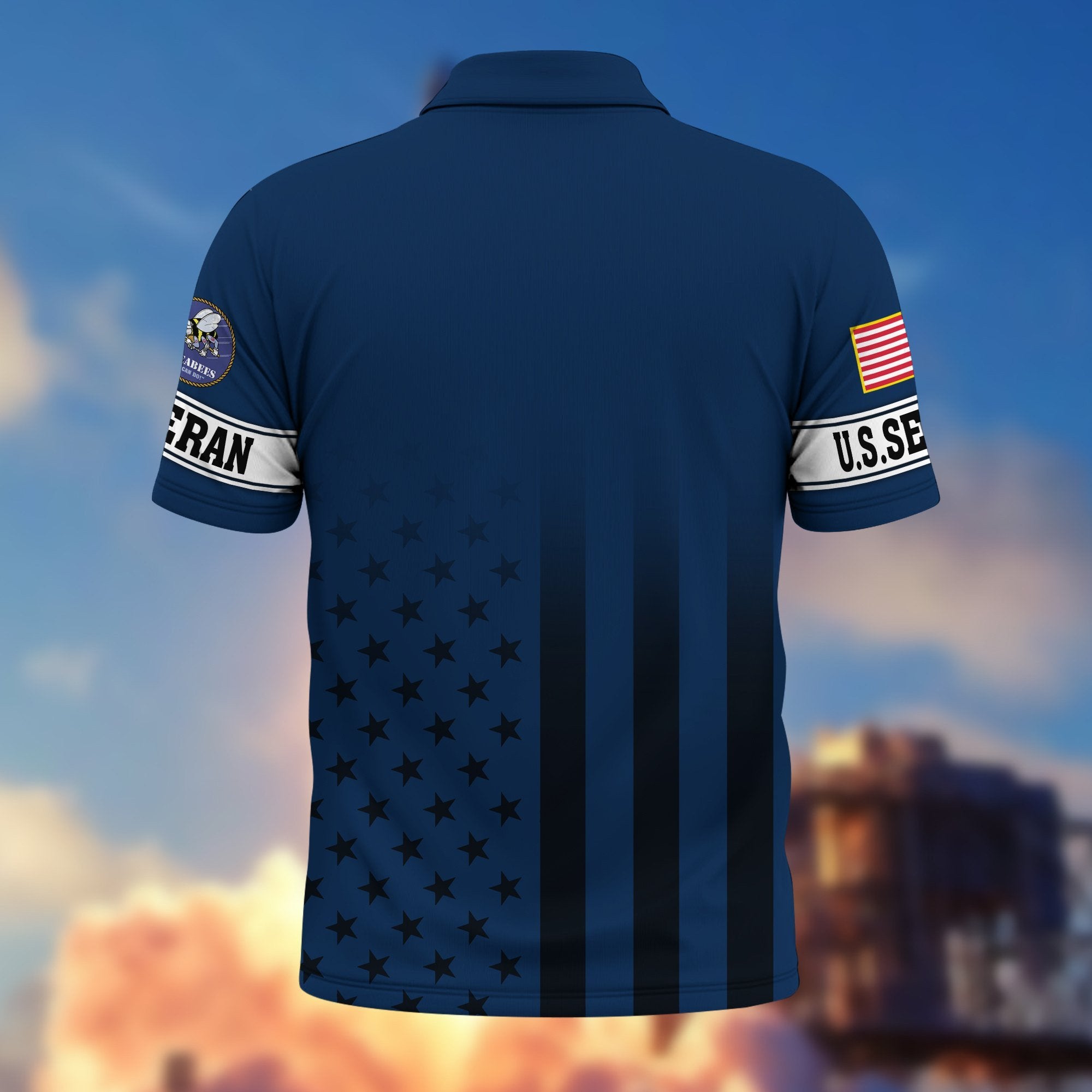 Premium US Veterans Polo Shirt BPVC110202, Gifts For US Veterans, Gifts On Father's Day, Independence Day, Armed Forces Day, Veterans Day.
