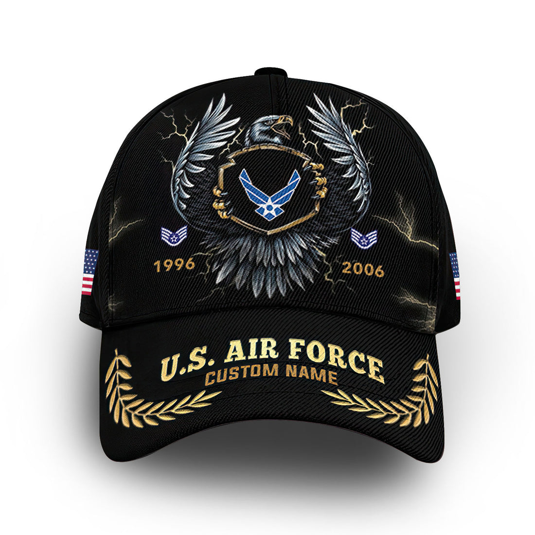 Premium Custom USAF Cap VPVC006204, Gifts For Air Force Veteran, Gifts For Dad, For Husband, Best Gifts On Father's Day, Armed Forces Day, Independence Day, Veterans Day.