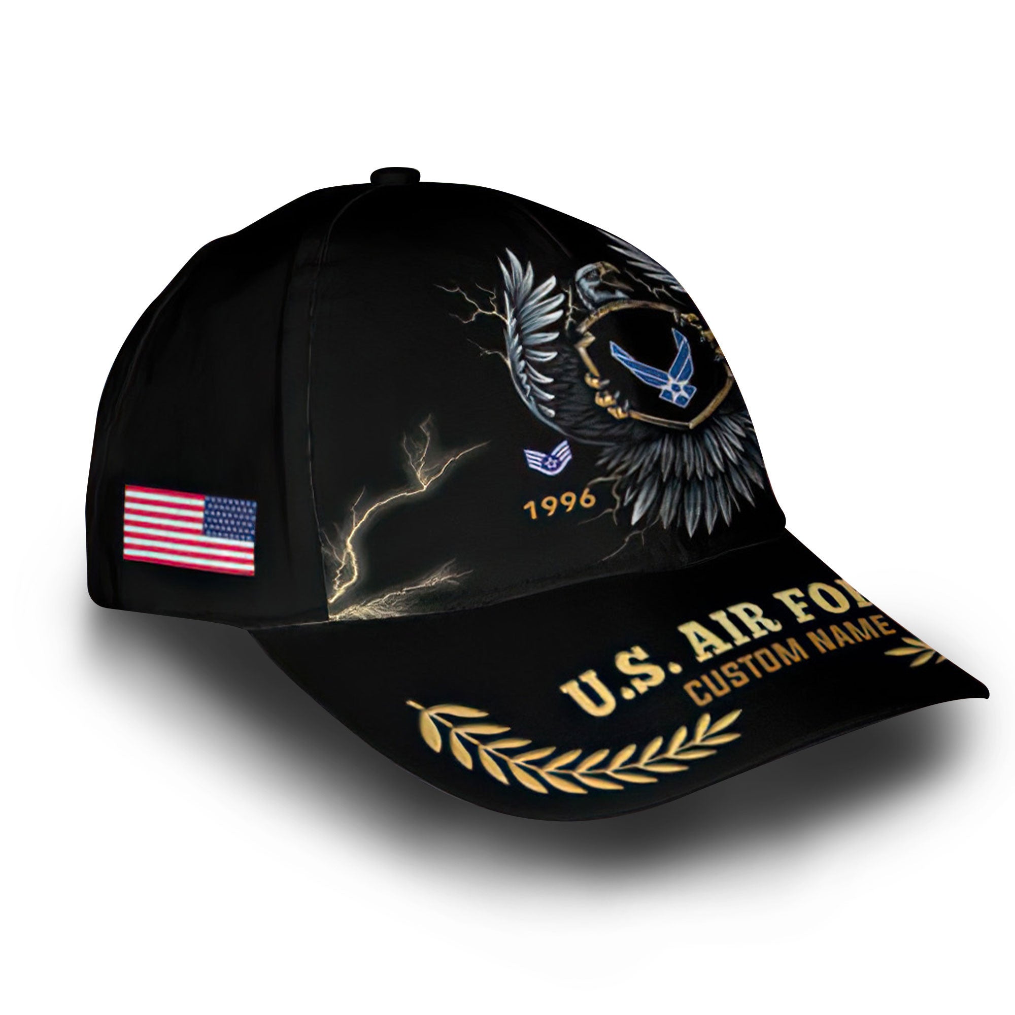 Premium Custom USAF Cap VPVC006204, Gifts For Air Force Veteran, Gifts For Dad, For Husband, Best Gifts On Father's Day, Armed Forces Day, Independence Day, Veterans Day.