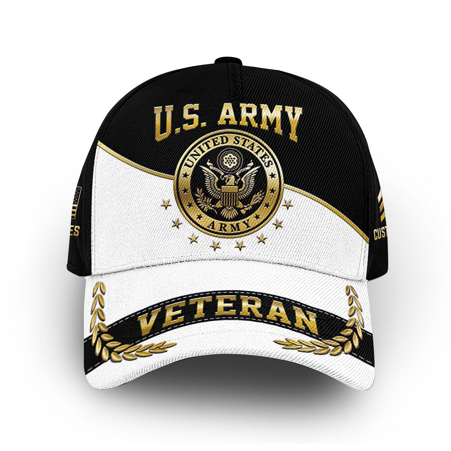 Premium Custom US Army Cap VPVC006801, Gifts For Army Veteran, Gifts For Dad, For Husband, Best Gifts On Father's Day, Armed Forces Day, Independence Day, Veterans Day.