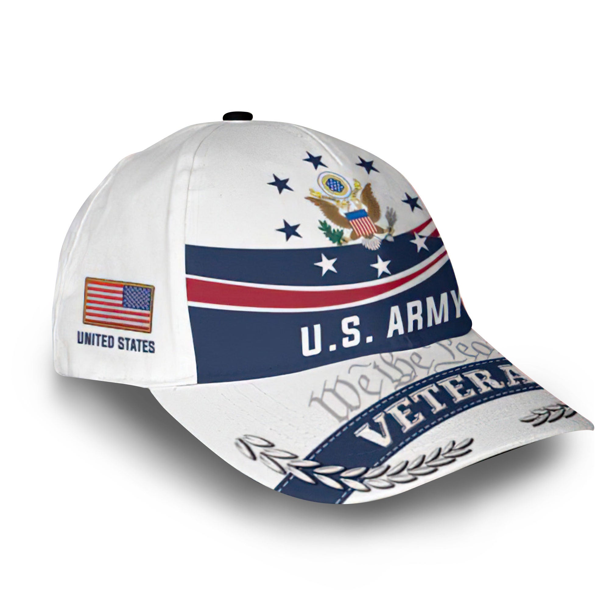 Premium Custom US Army Cap VPVC007901, Gifts For Army Veteran, Gifts For Dad, For Husband, Best Gifts On Father's Day, Armed Forces Day, Independence Day, Veterans Day.