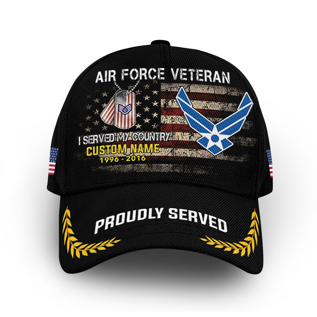 Premium Custom USAF Cap VPVC008804, Gifts For Air Force Veteran, Gifts For Dad, For Husband, Best Gifts On Father's Day, Armed Forces Day, Independence Day, Veterans Day.