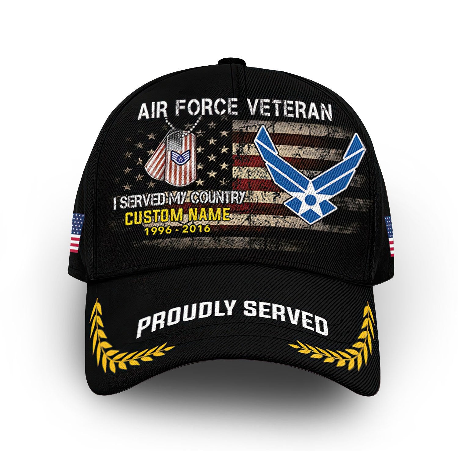Premium Custom USAF Cap VPVC008804, Gifts For Air Force Veteran, Gifts For Dad, For Husband, Best Gifts On Father's Day, Armed Forces Day, Independence Day, Veterans Day.