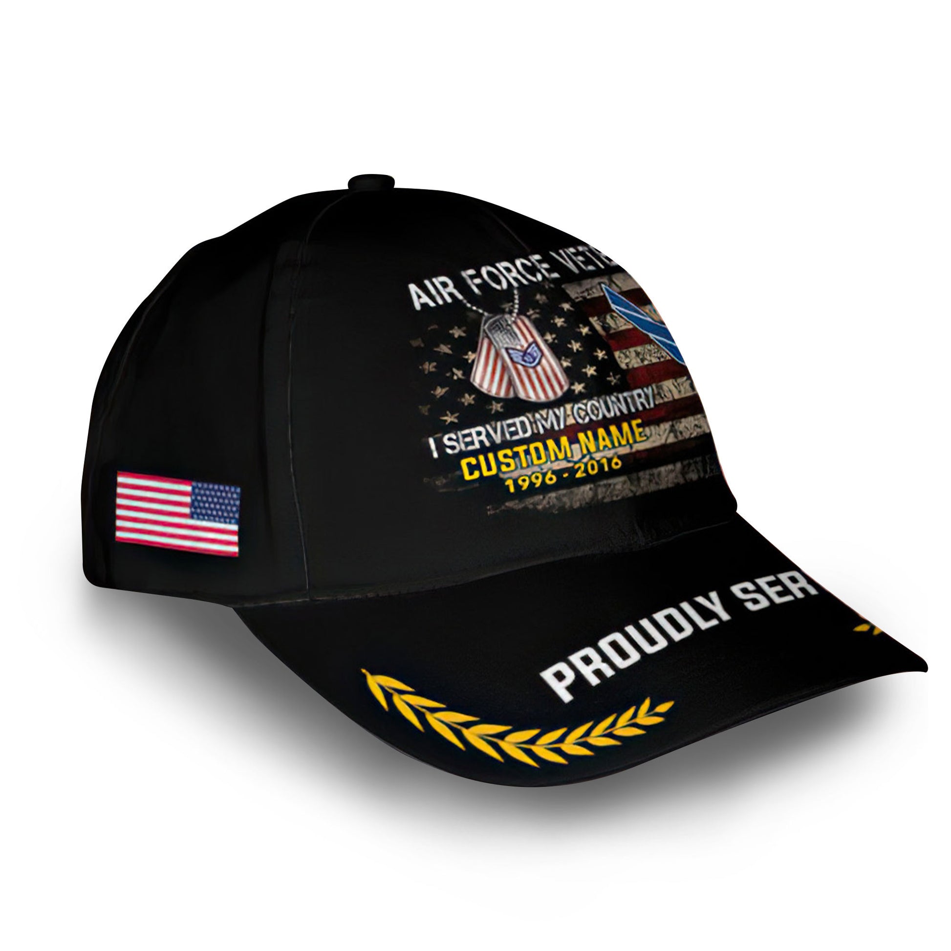 Premium Custom USAF Cap VPVC008804, Gifts For Air Force Veteran, Gifts For Dad, For Husband, Best Gifts On Father's Day, Armed Forces Day, Independence Day, Veterans Day.