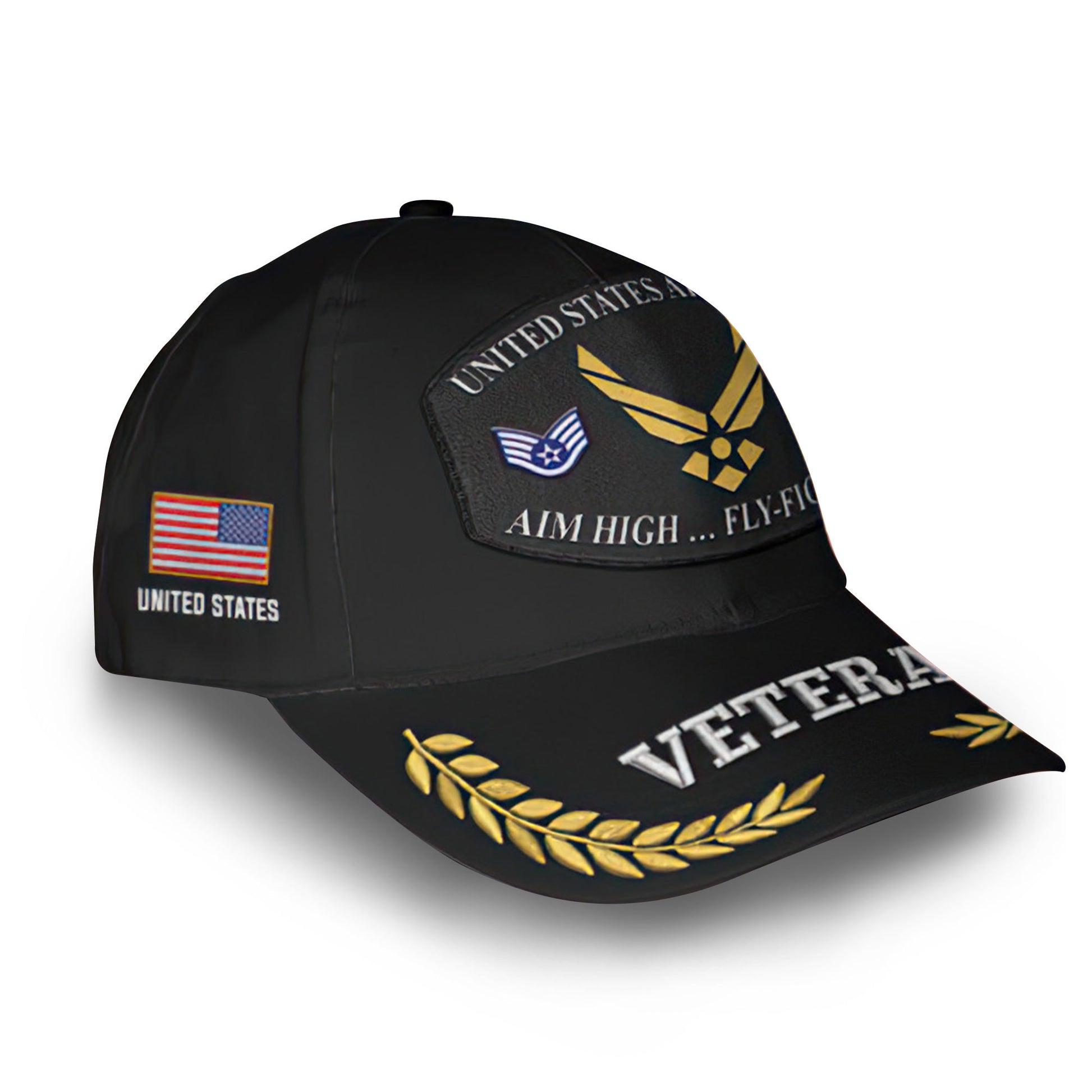 Premium Custom USAF Cap VPVC008904, Gifts For Air Force Veteran, Gifts For Dad, For Husband, Best Gifts On Father's Day, Armed Forces Day, Independence Day, Veterans Day.