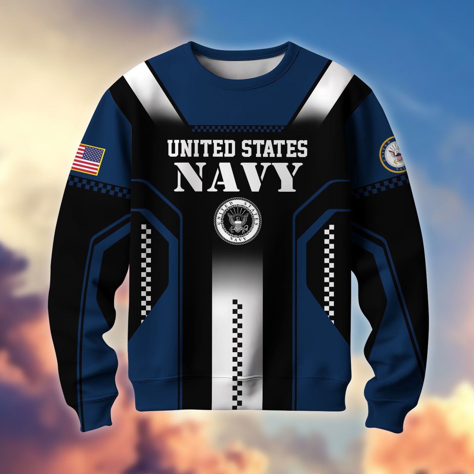 Premium US Veterans Sweatshirt BPHN190211, Gifts For US Veterans, Best Gifts On Father's Day, Armed Forces Day, Independence Day, Veterans Day.