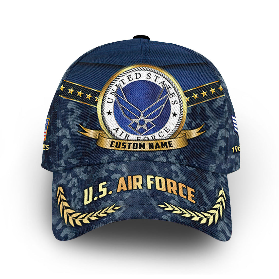 USAF Custom Cap VPVC013909, Gifts For Air Force Veteran, Best Gifts On Father's Day, Armed Forces Day, Independence Day, Veterans Day.