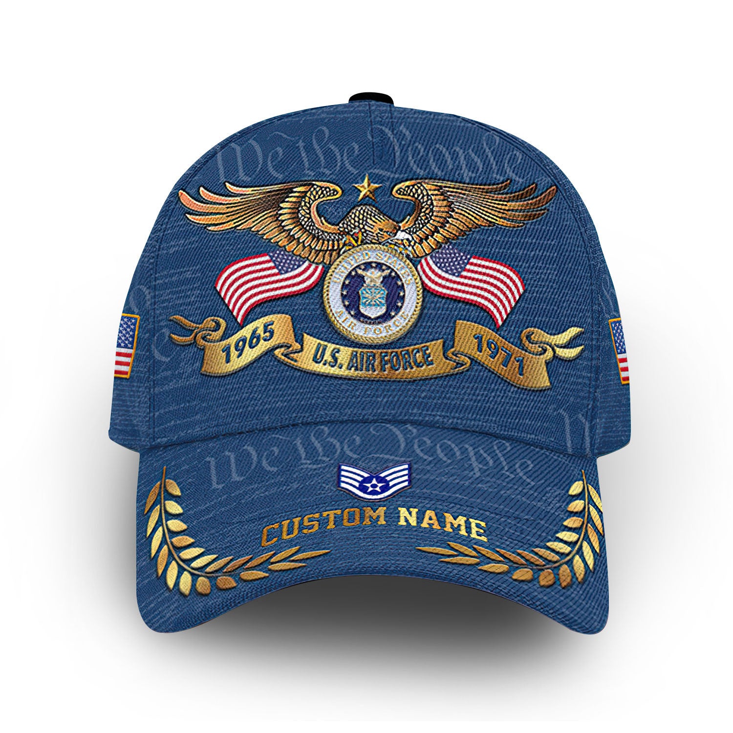 Premium Custom USAF Cap VPVC014209, Gifts For Air Force Veteran, Gifts For Dad, For Husband, Best Gifts On Father's Day, Armed Forces Day, Independence Day, Veterans Day.