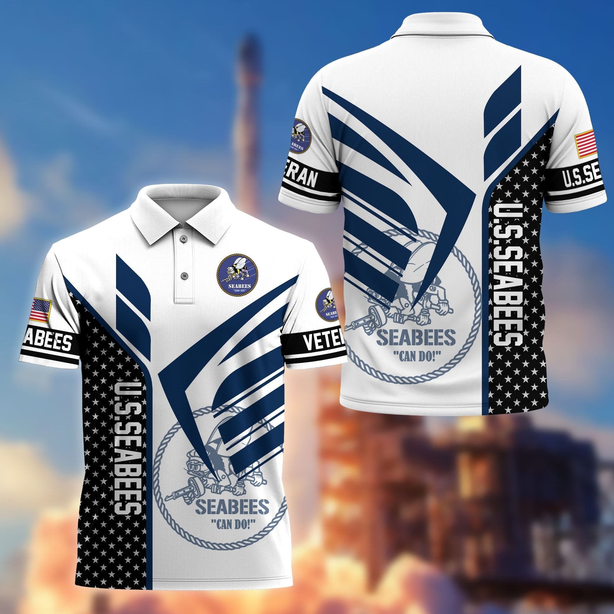 Premium US Veterans Polo Shirt BPHN240211, Gifts For US Veterans, Gifts On Father's Day, Independence Day, Armed Forces Day, Veterans Day.