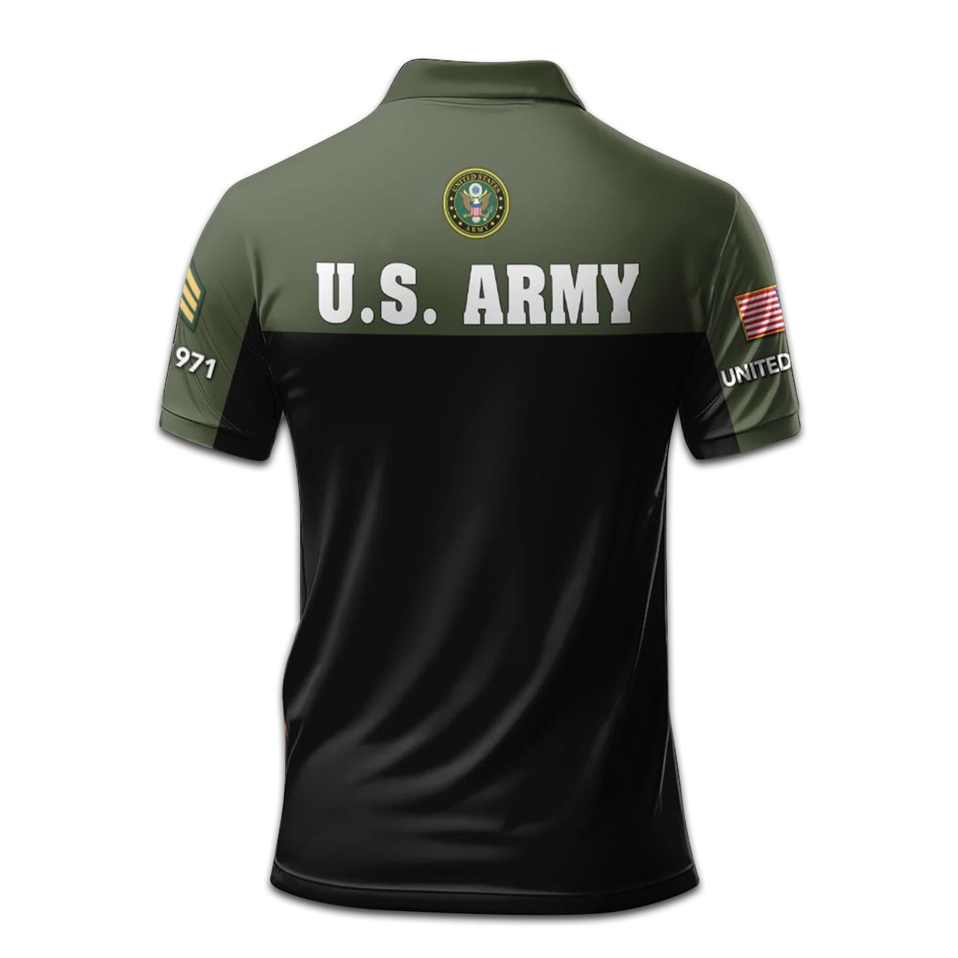 Premium Custom US Army Polo Shirt VPVC208101, Gifts For Army Veteran, Gifts For Dad, For Husband, Best Gifts On Father's Day, Armed Forces Day, Independence Day, Veterans Day.