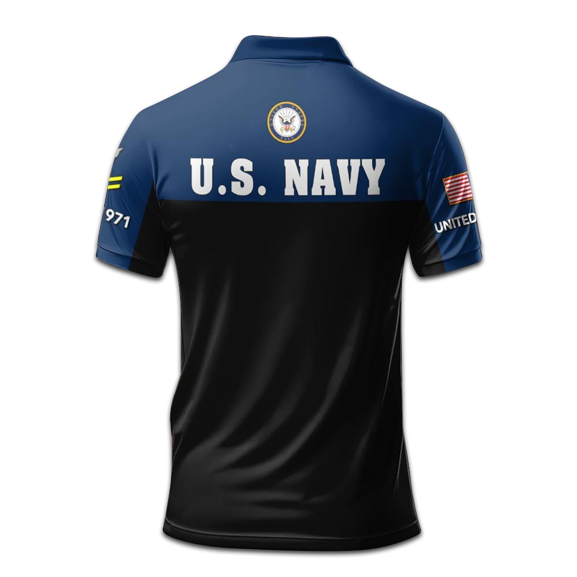 Premium Custom US Navy Polo Shirt VPVC208102, Gifts For Navy Veteran, Gifts For Dad, For Husband, Best Gifts On Father's Day, Armed Forces Day, Independence Day, Veterans Day.