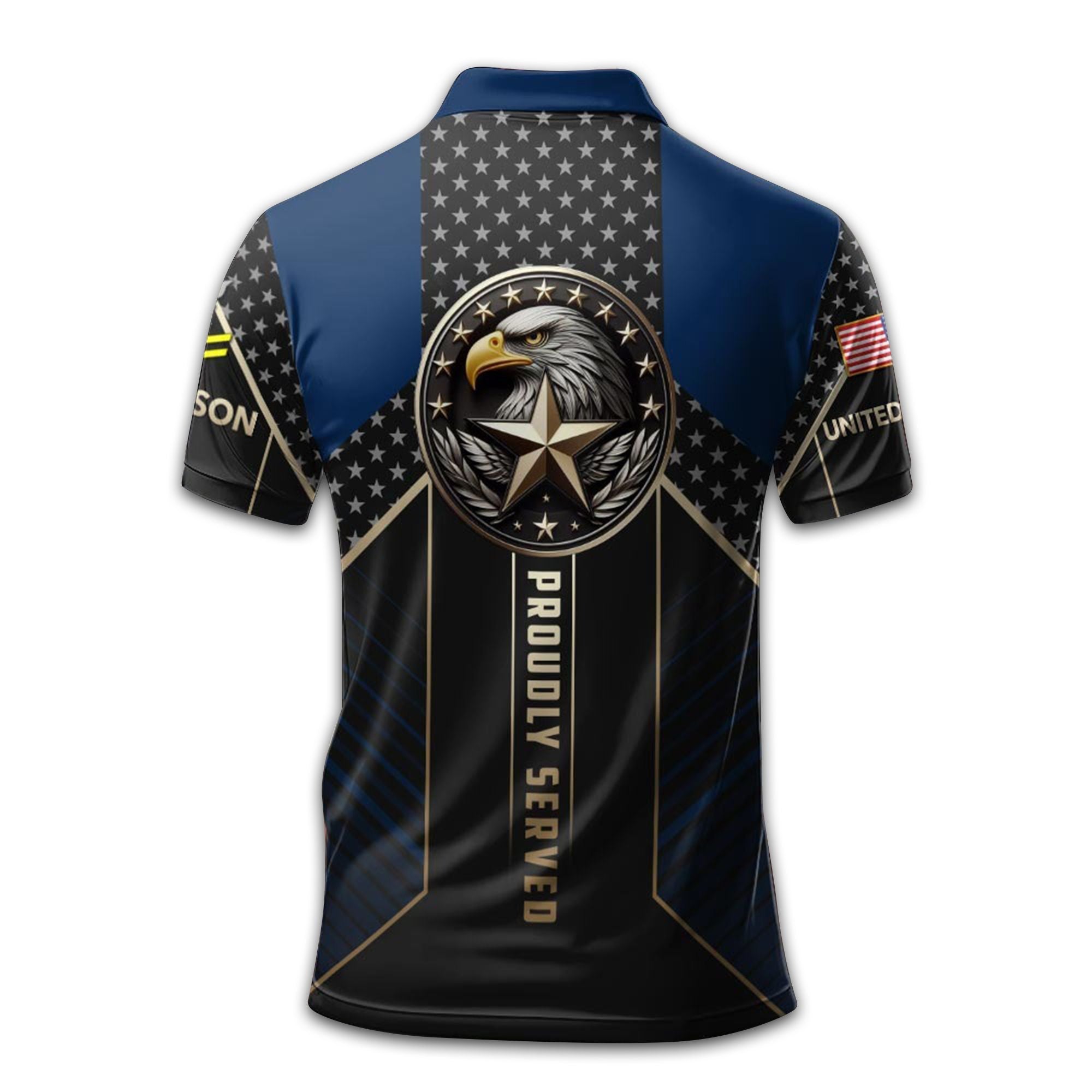 Premium Custom US Navy Polo Shirt VPVC209102, Gifts For Navy Veteran, Gifts For Dad, For Husband, Best Gifts On Father's Day, Armed Forces Day, Independence Day, Veterans Day.