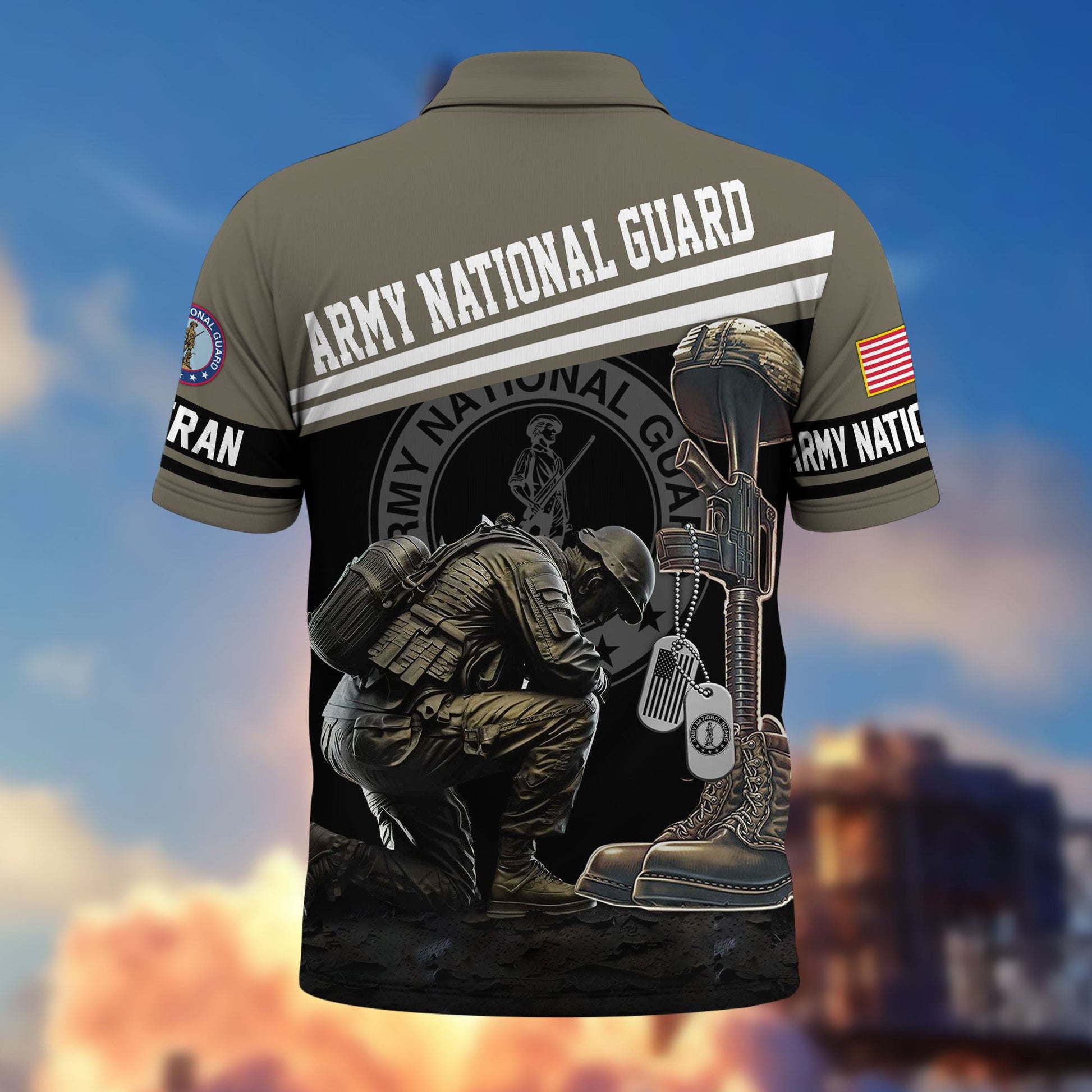 Premium US Veterans Polo Shirt BPHN240212, Gifts For US Veterans, Gifts On Father's Day, Independence Day, Armed Forces Day, Veterans Day.