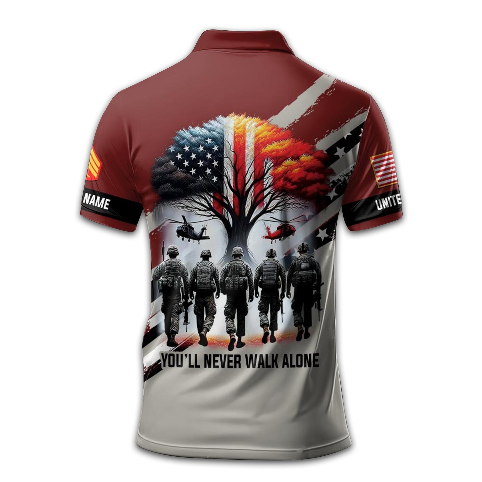 Premium Custom USMC Polo Shirt VPVC211108, Gifts For Marine Veteran, Best Gifts On Father's Day, Armed Forces Day, Independence Day, Veterans Day.