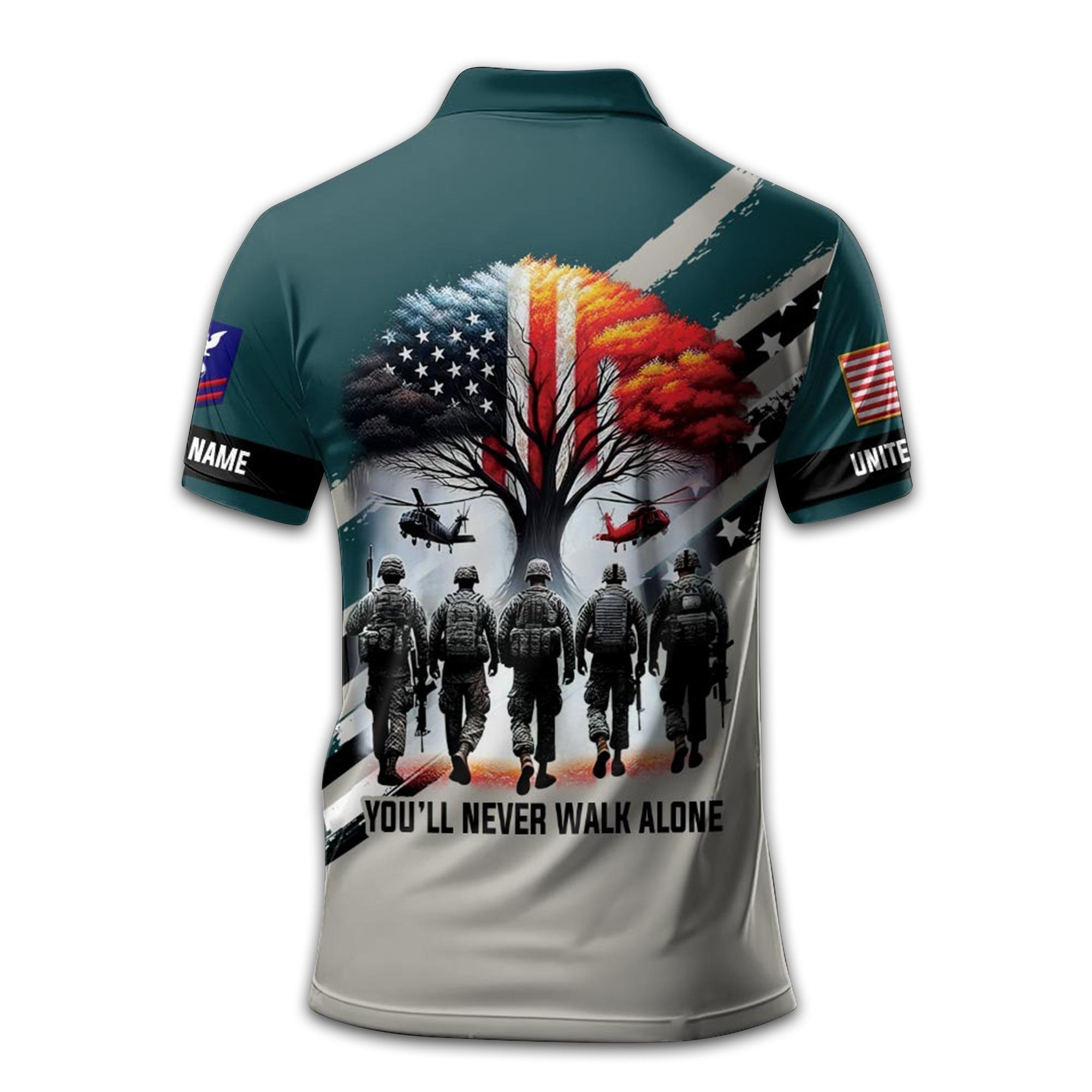 Premium Custom USCG Polo Shirt VPVC211110, Gifts For Coast Guard Veteran, Best Gifts On Father's Day, Armed Forces Day, Independence Day, Veterans Day.