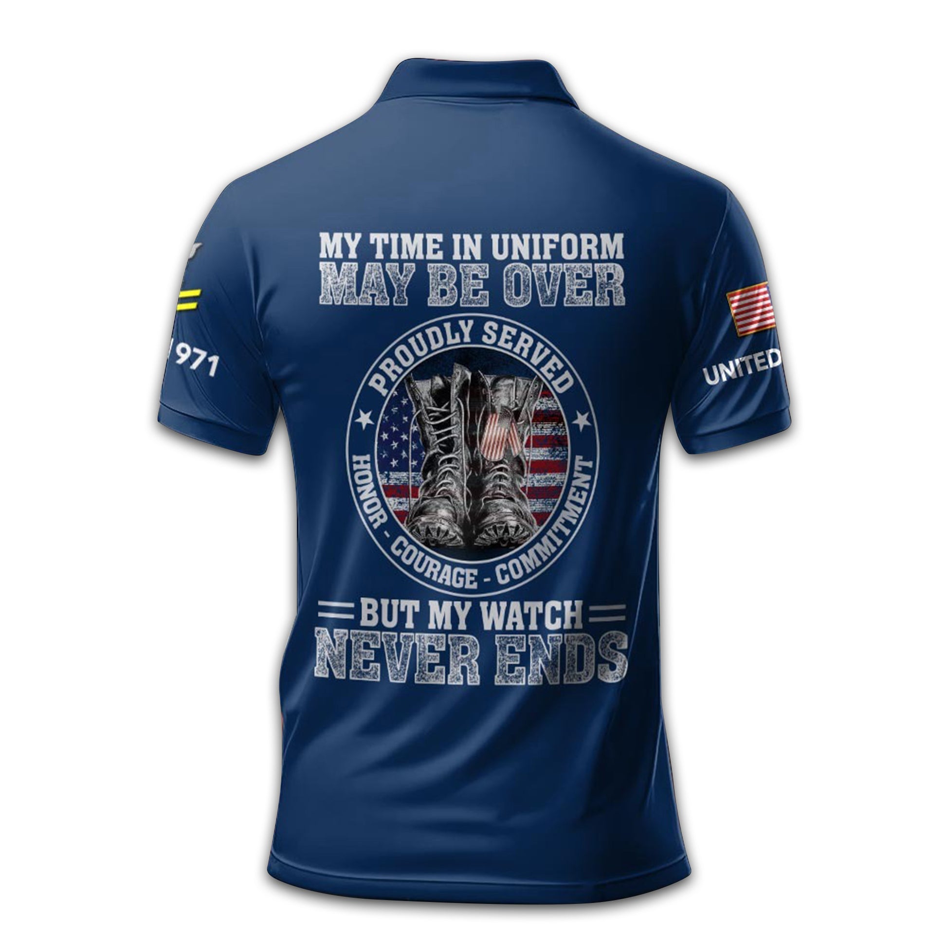 US Navy Custom Polo Shirt VPVC211607, Gifts For Navy Veteran, Best Gifts On Father's Day, Armed Forces Day, Independence Day, Veterans Day.