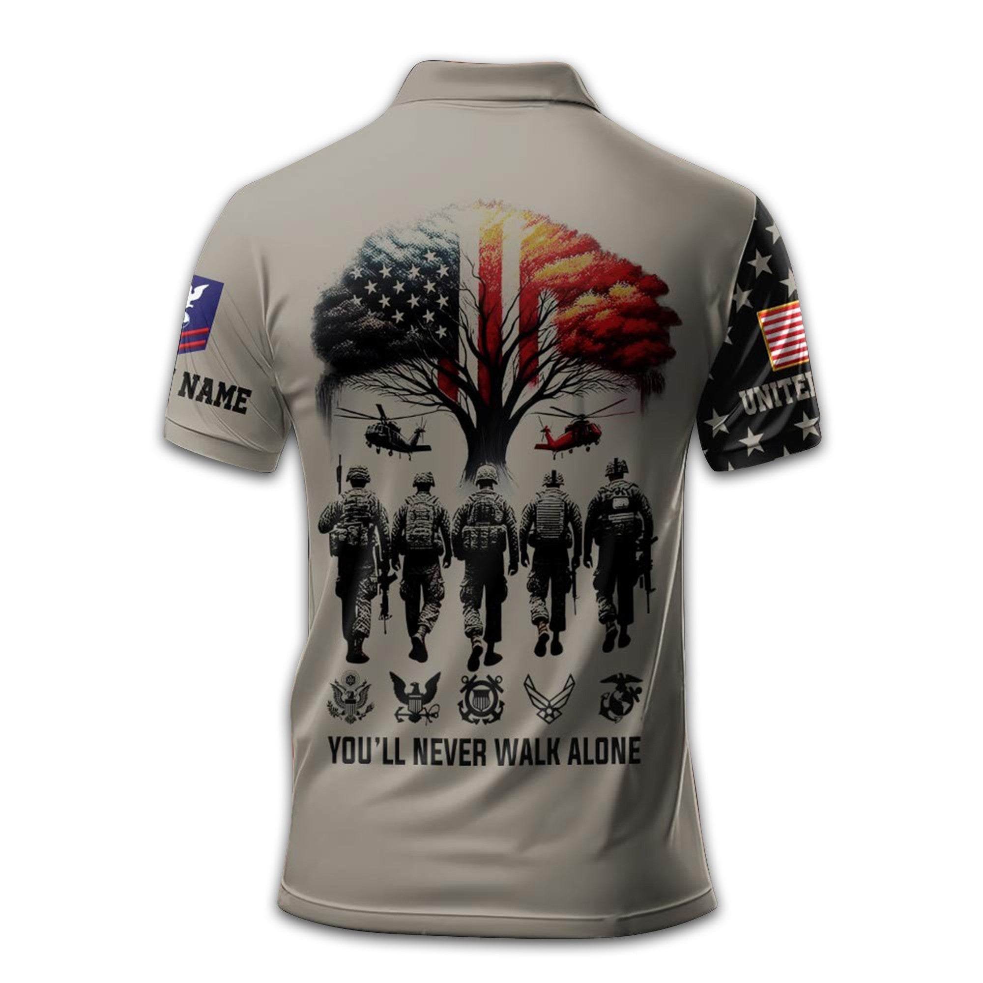 Premium Custom USCG Polo Shirt VPVC212305, Gifts For Coast Guard Veteran, Best Gifts On Father's Day, Armed Forces Day, Independence Day, Veterans Day.
