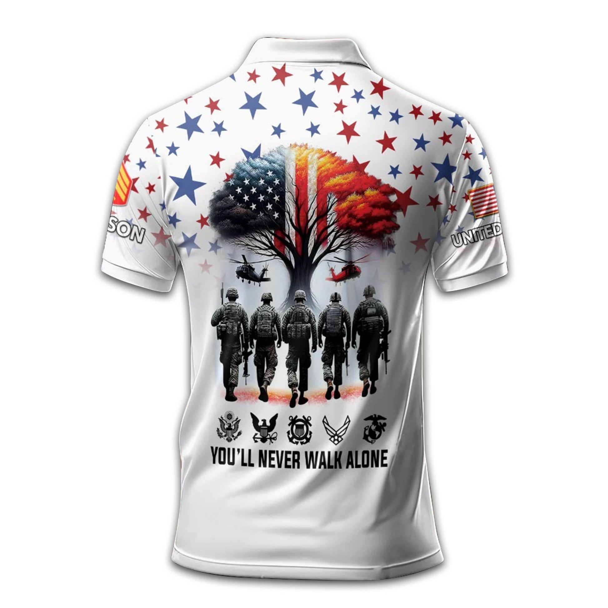 USMC Custom Polo Shirt VPVC212403, Gifts For Marine Veteran, Best Gifts On Father's Day, Armed Forces Day, Independence Day, Veterans Day.