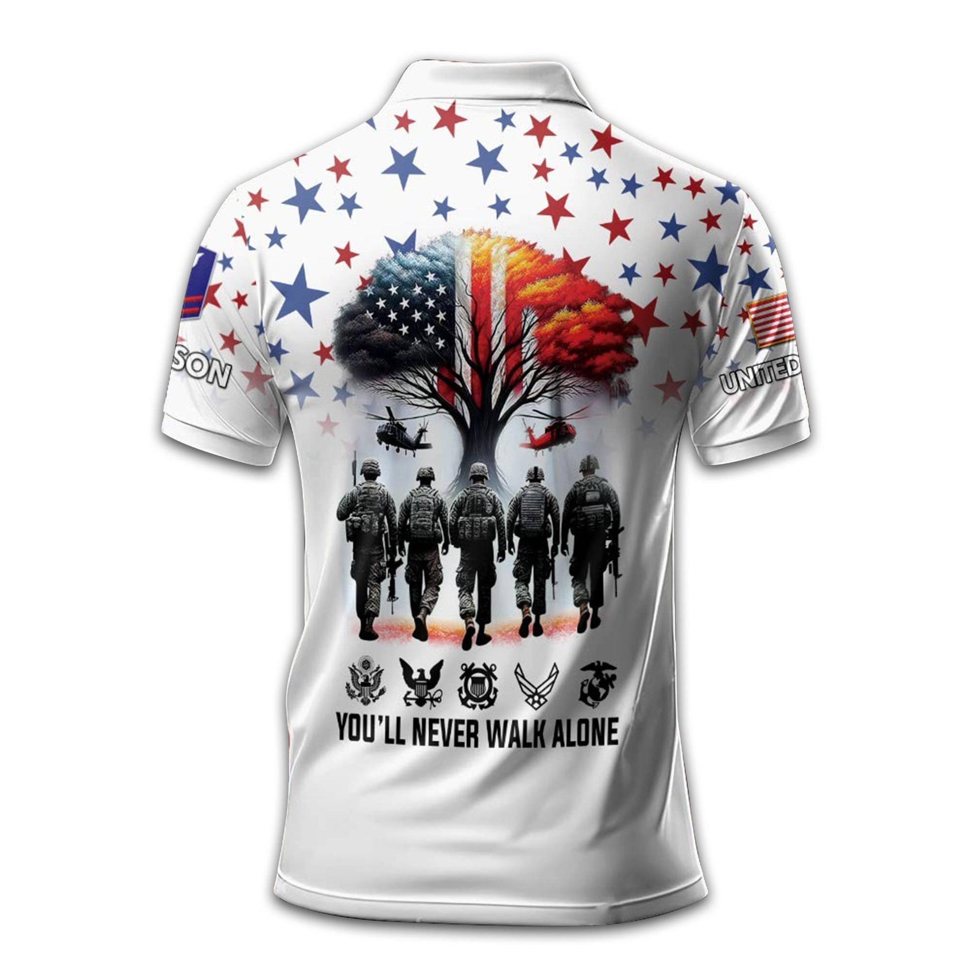 USCG Custom Polo Shirt VPVC212405, Gifts For Coast Guard Veteran, Best Gifts On Father's Day, Armed Forces Day, Independence Day, Veterans Day.