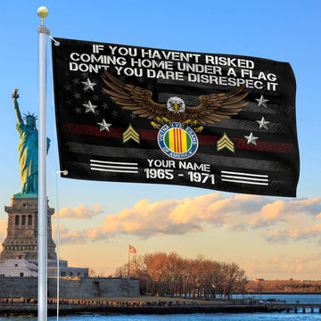 Premium Custom Vietnam Veteran Grommet Flag, Gift For Vietnam Veteran VPVC104906, Gifts For Dad, For Husband, Best Gifts On Father's Day, Independence Day, Veterans Day.