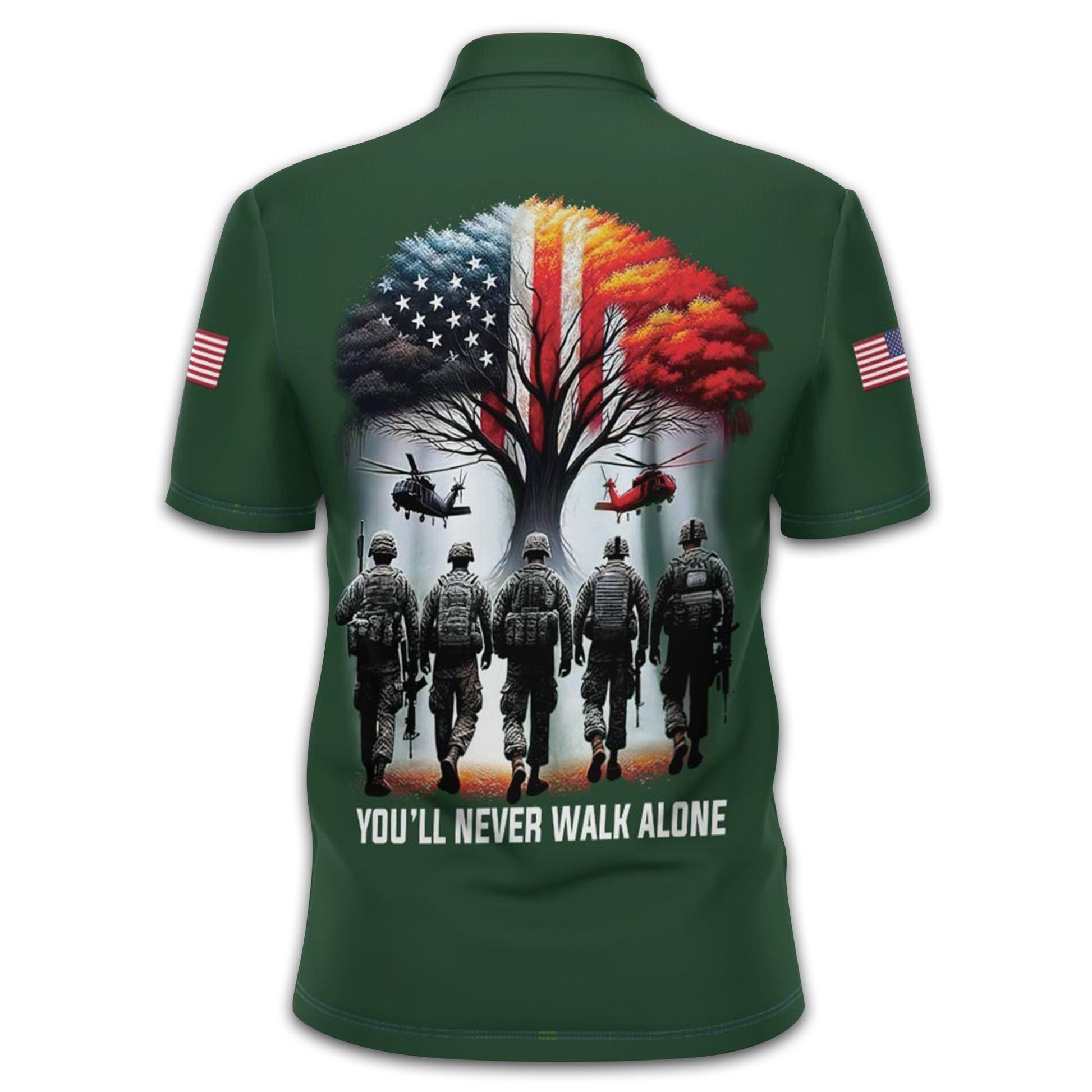 Premium Custom US Army Polo Shirt VPVC212906, Gifts For Army Veteran, Gifts For Dad, For Husband, Best Gifts On Father's Day, Armed Forces Day, Independence Day, Veterans Day.