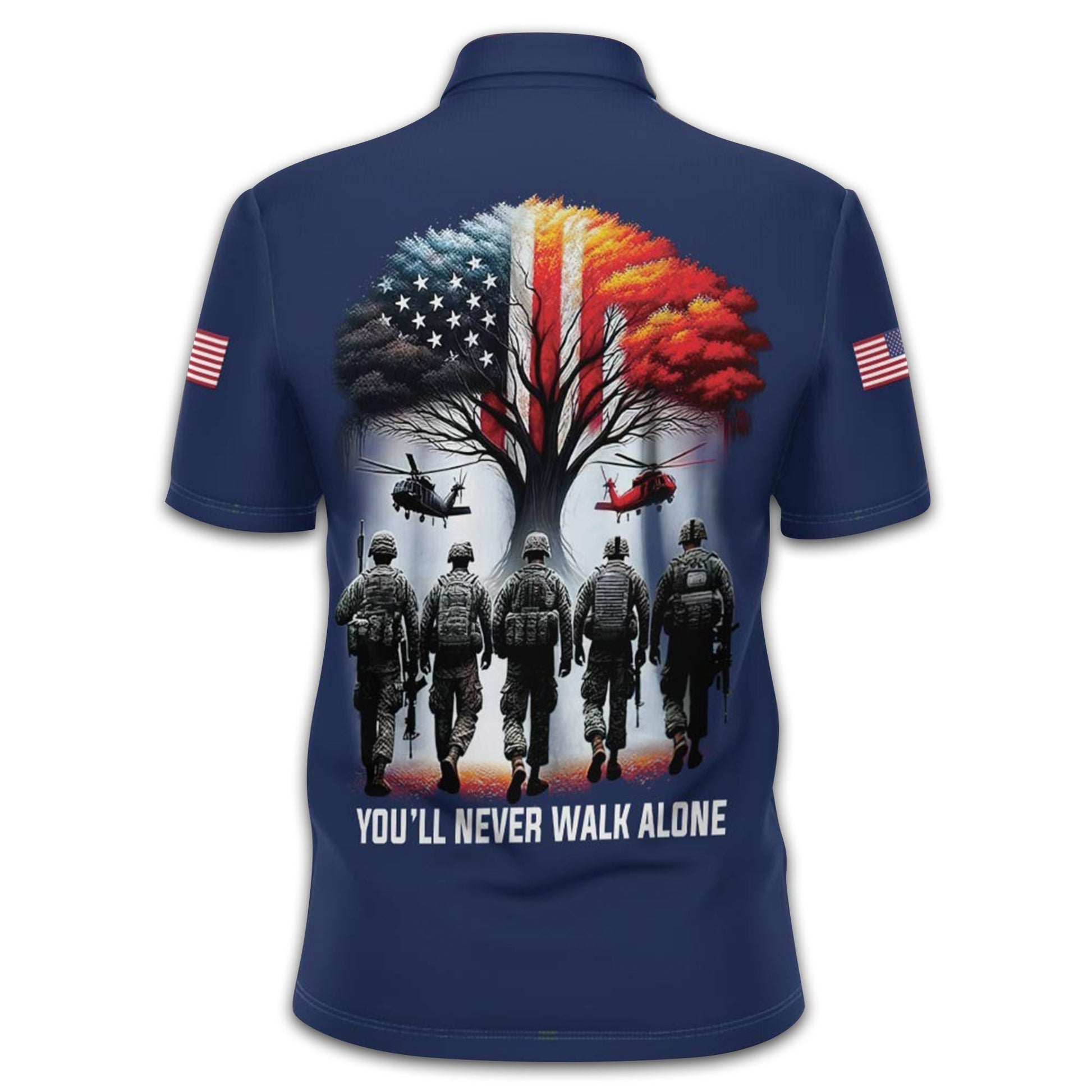 Premium Custom US Navy Polo Shirt VPVC212907, Gifts For Navy Veteran, Gifts For Dad, For Husband, Best Gifts On Father's Day, Armed Forces Day, Independence Day, Veterans Day.