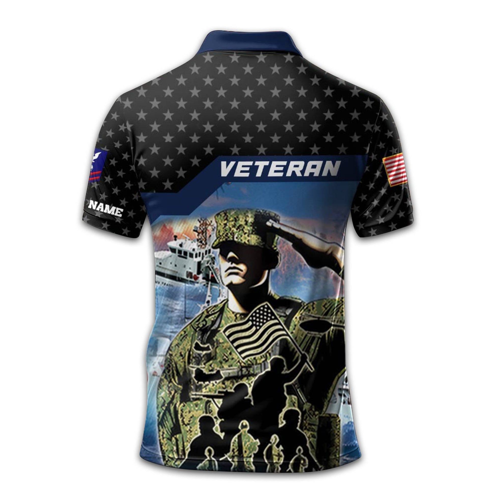 Unique Custom Name, Rank USCG Polo Shirt VPVC213105, Gifts For Coast Guard Veteran, Gifts For Dad, For Husband, Best Gifts On Father's Day, Independence Day, Veterans Day.